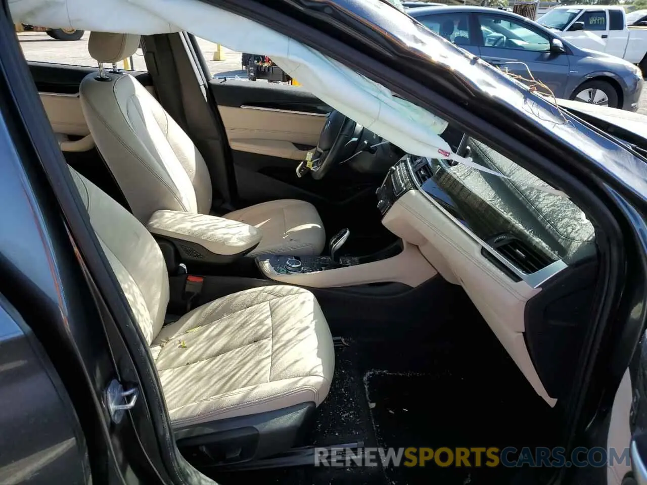 5 Фотография поврежденного автомобиля WBXJG9C05M5T30521 BMW X1 2021