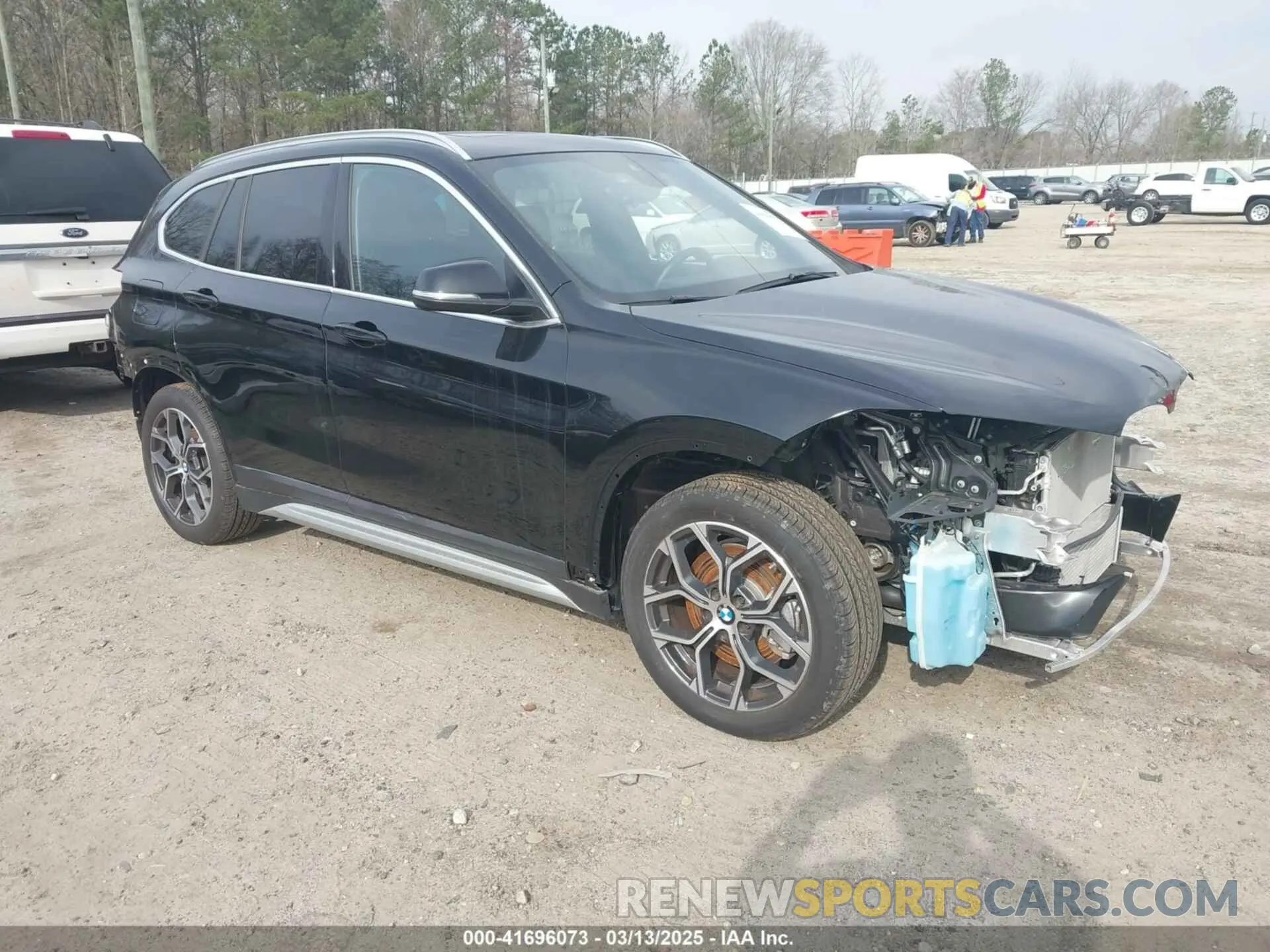 1 Фотография поврежденного автомобиля WBXJG9C05M5T83784 BMW X1 2021