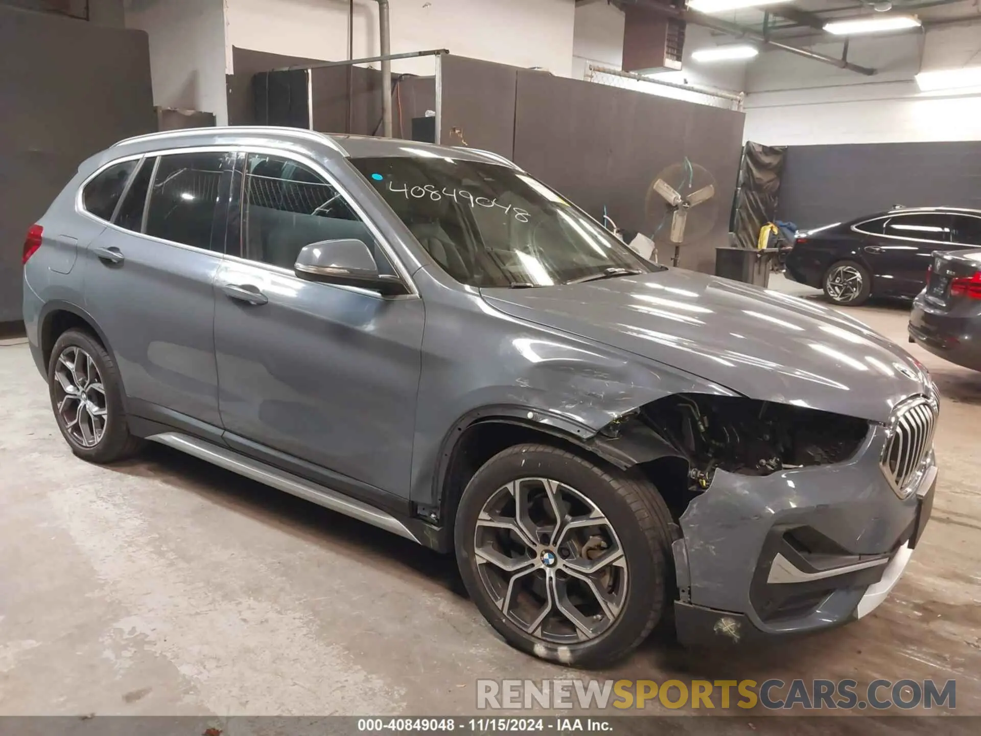 6 Photograph of a damaged car WBXJG9C06M3M74753 BMW X1 2021