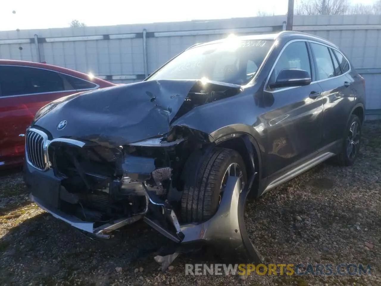 2 Фотография поврежденного автомобиля WBXJG9C06M5S00957 BMW X1 2021