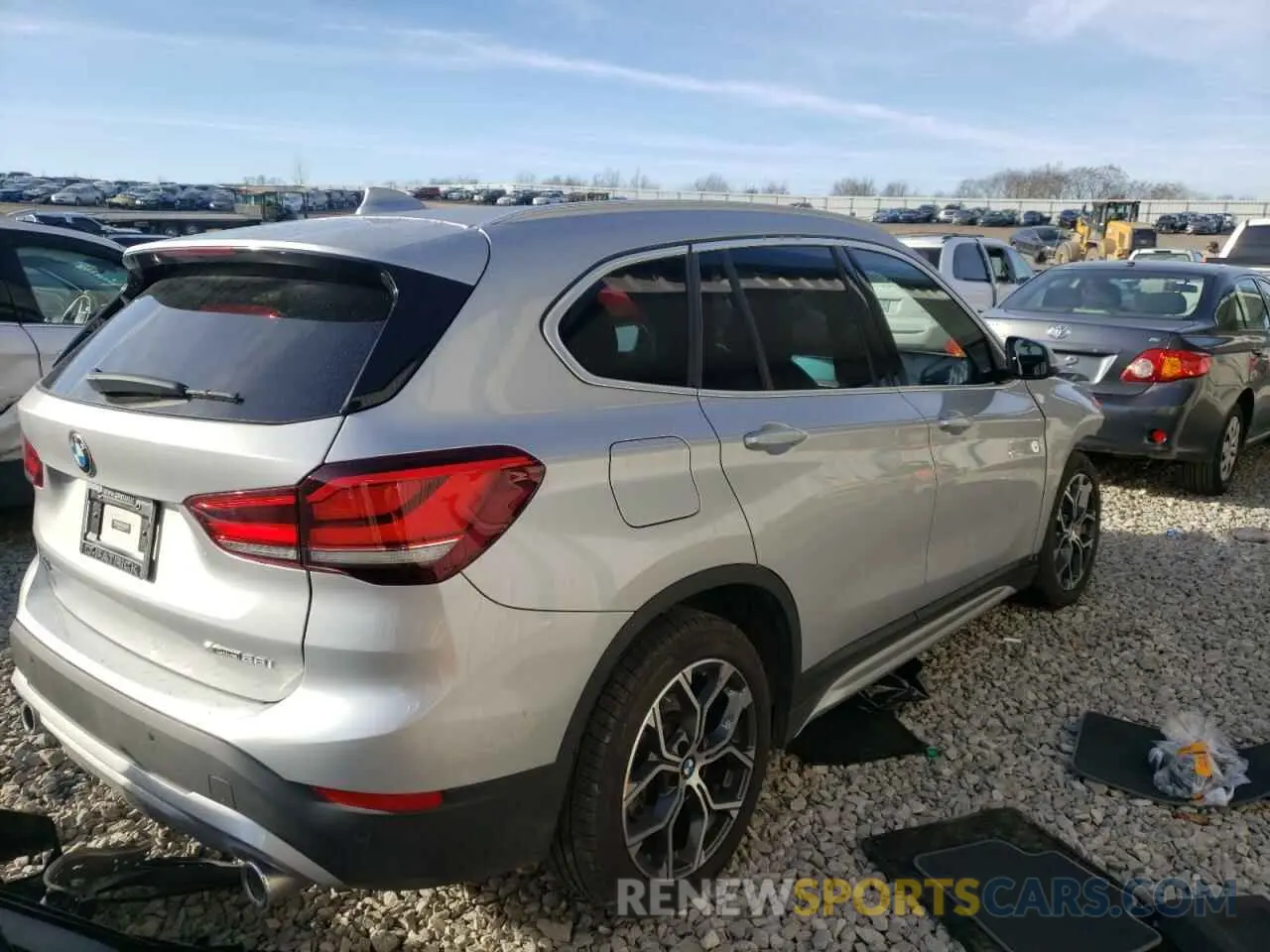 4 Photograph of a damaged car WBXJG9C06M5S51259 BMW X1 2021