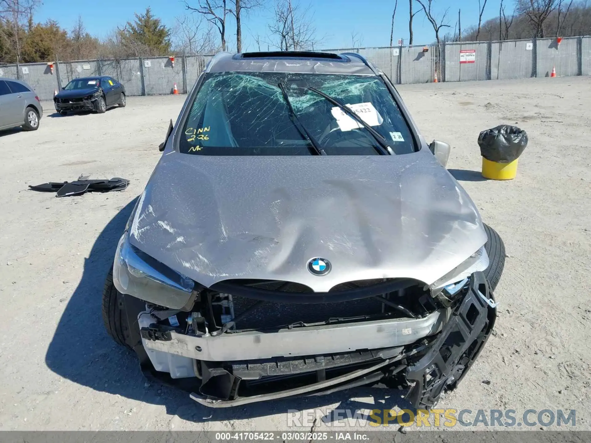 12 Фотография поврежденного автомобиля WBXJG9C06M5S85511 BMW X1 2021