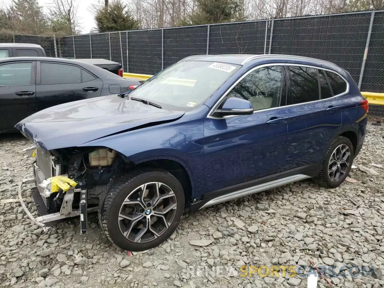 1 Photograph of a damaged car WBXJG9C06M5T81056 BMW X1 2021