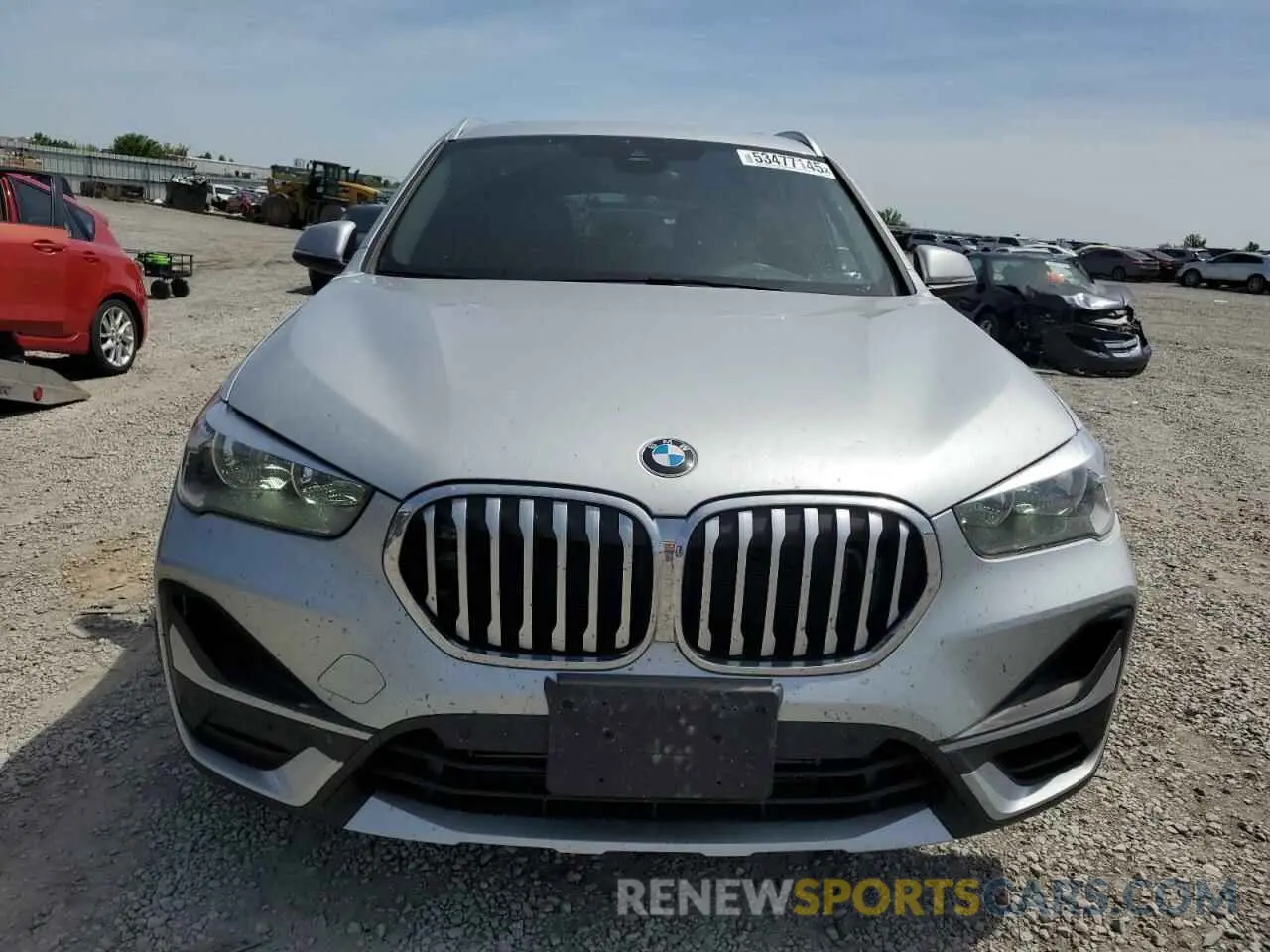 5 Фотография поврежденного автомобиля WBXJG9C07M5S85128 BMW X1 2021