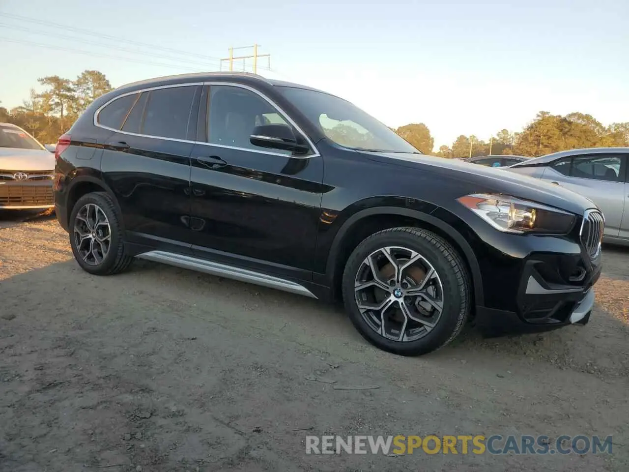 4 Photograph of a damaged car WBXJG9C07M5T06155 BMW X1 2021