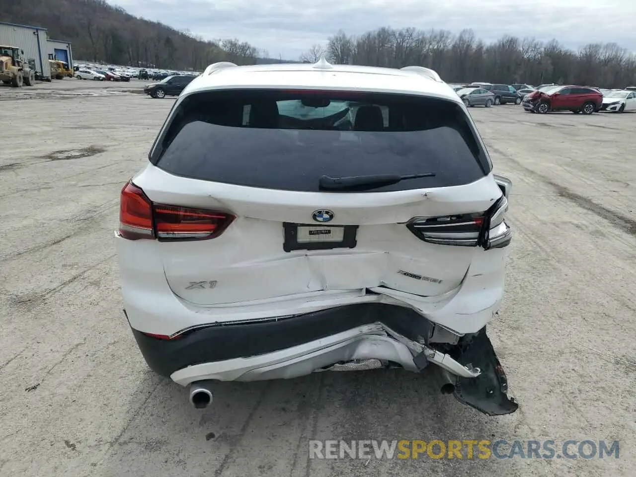 6 Photograph of a damaged car WBXJG9C09M3M72494 BMW X1 2021