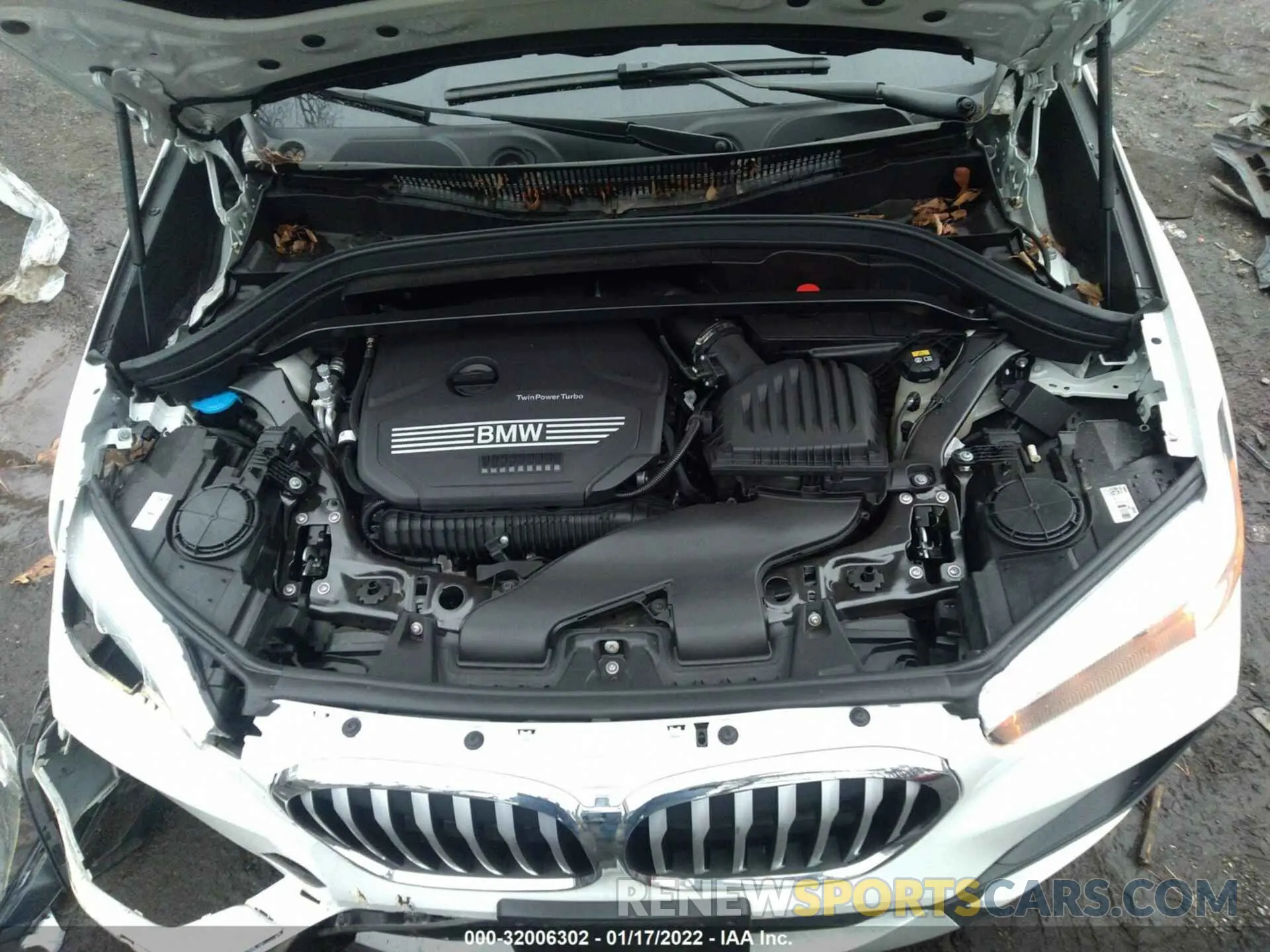 10 Photograph of a damaged car WBXJG9C0XM3M72276 BMW X1 2021