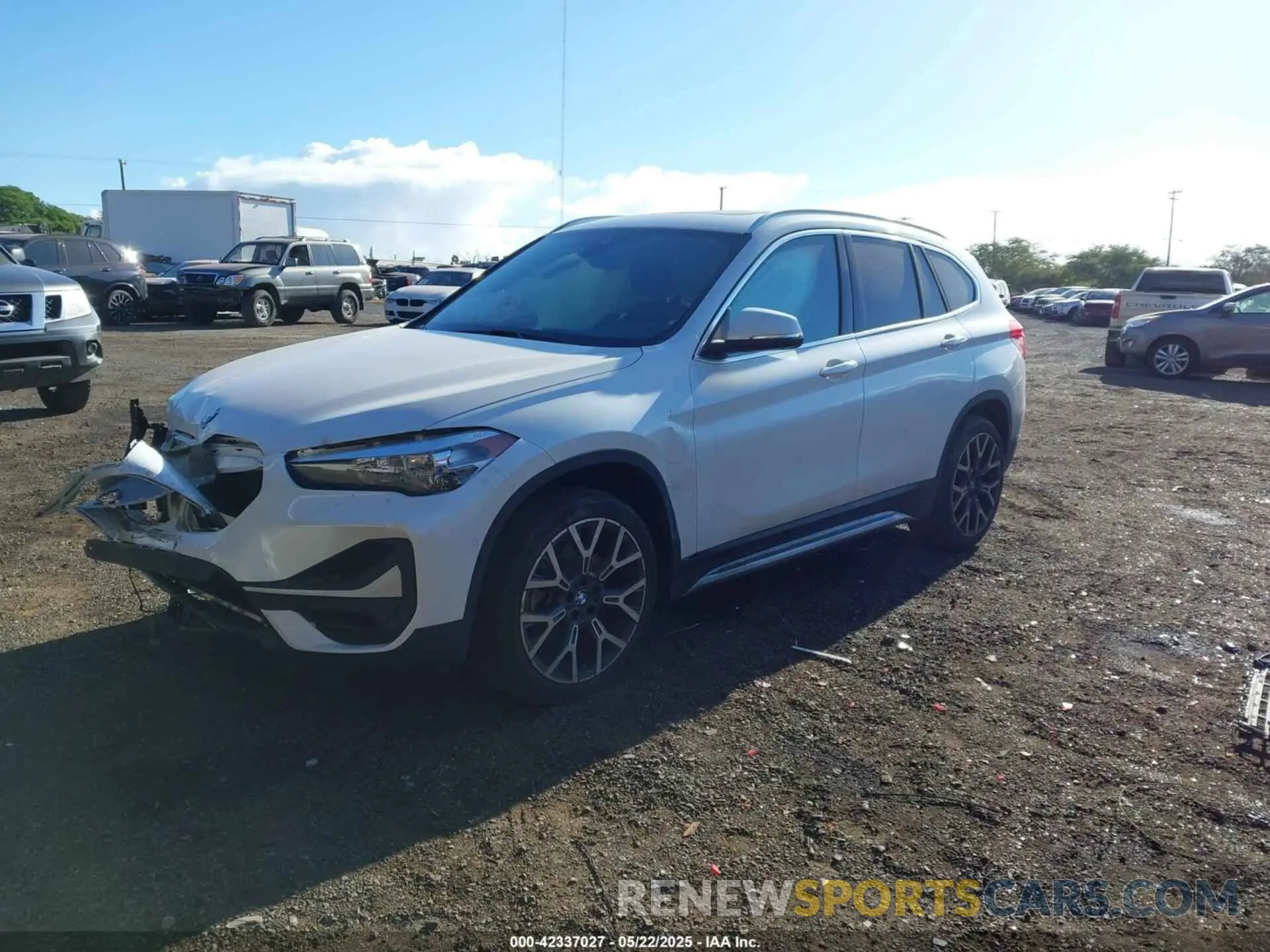 2 Photograph of a damaged car WBXJG7C00N5V35718 BMW X1 2022