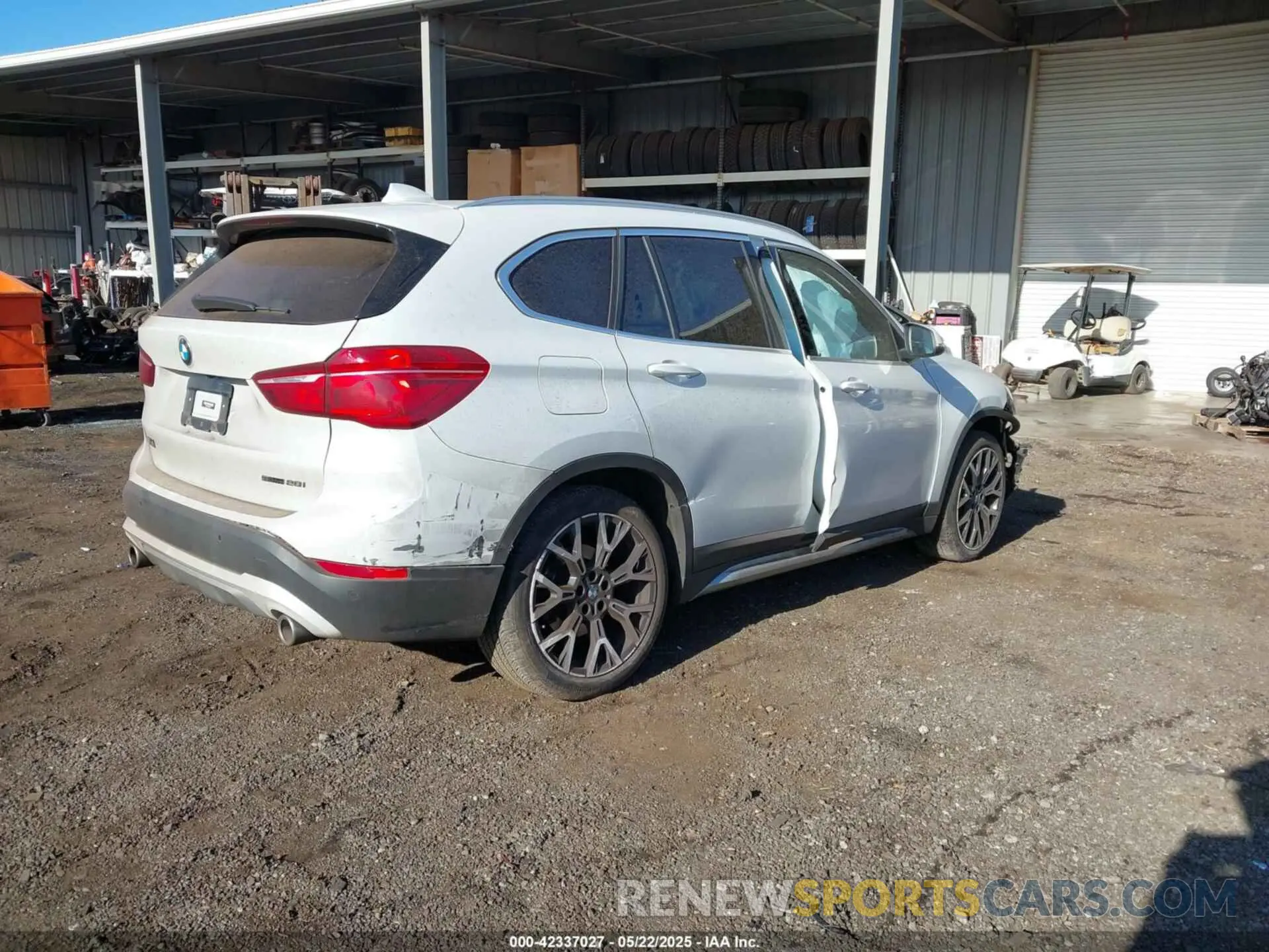 4 Photograph of a damaged car WBXJG7C00N5V35718 BMW X1 2022