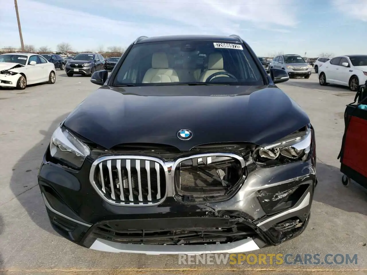 5 Photograph of a damaged car WBXJG7C03N5V40718 BMW X1 2022