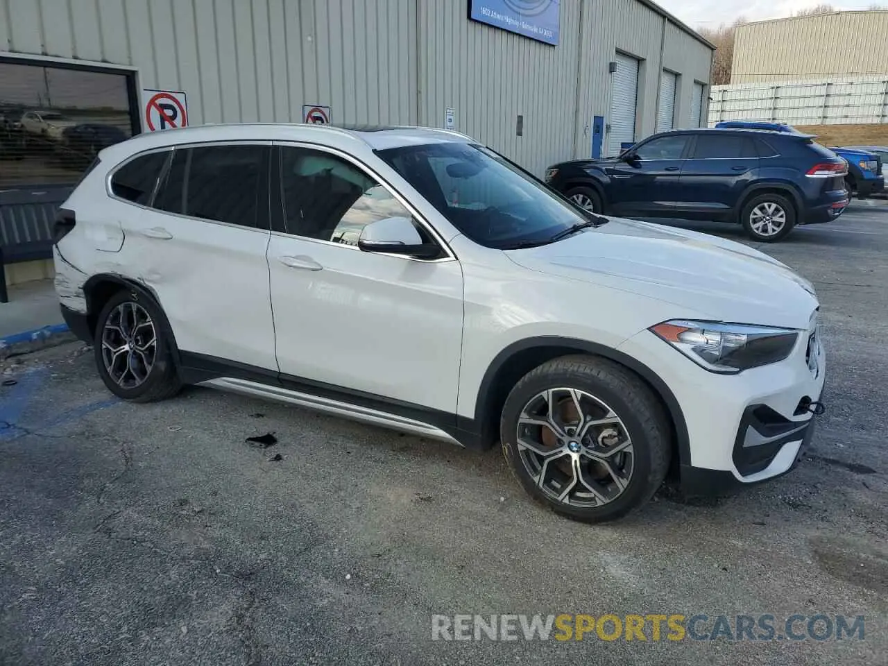 4 Photograph of a damaged car WBXJG9C04N5U60890 BMW X1 2022