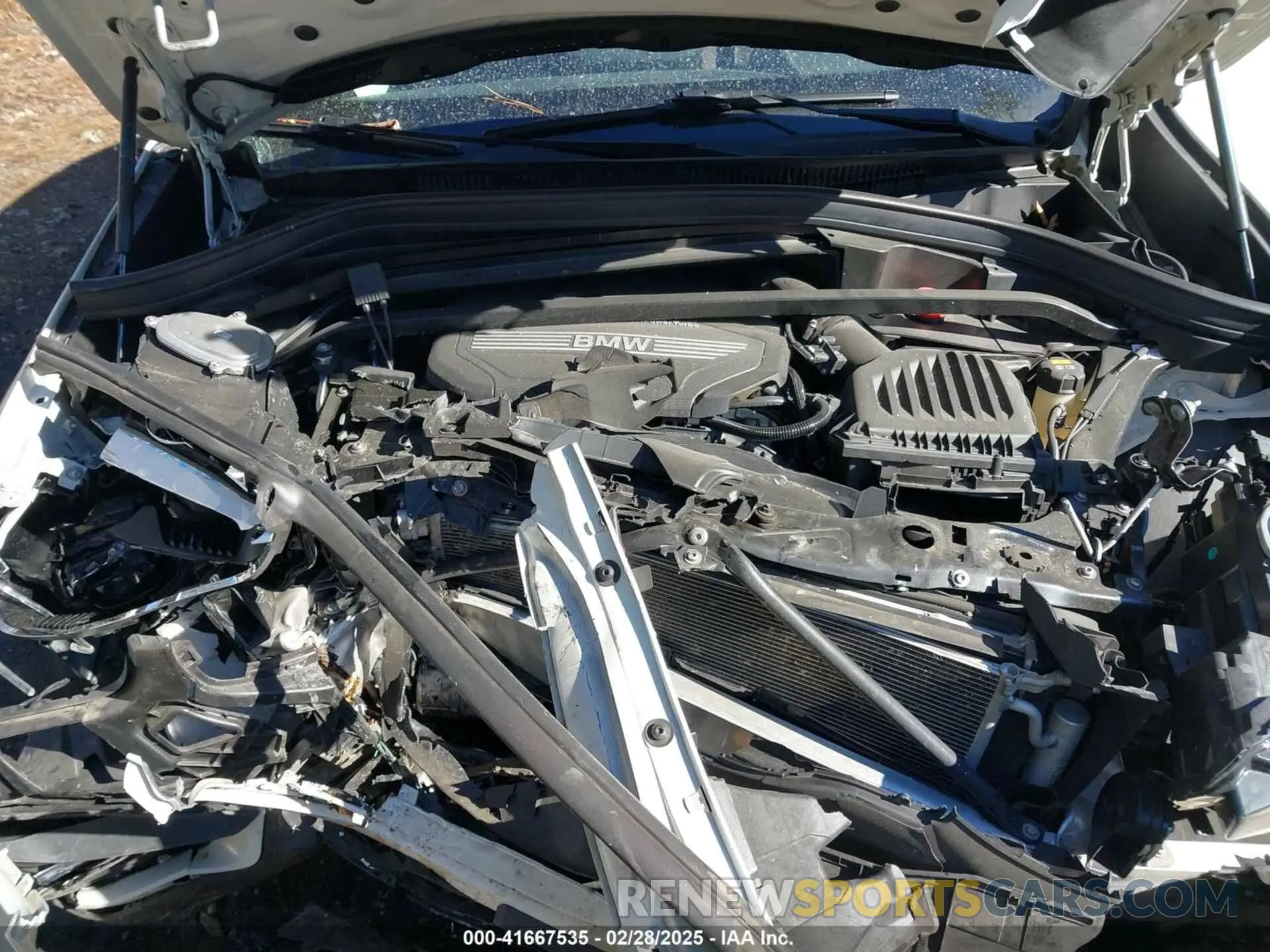 10 Photograph of a damaged car WBXJG9C04N5V16794 BMW X1 2022