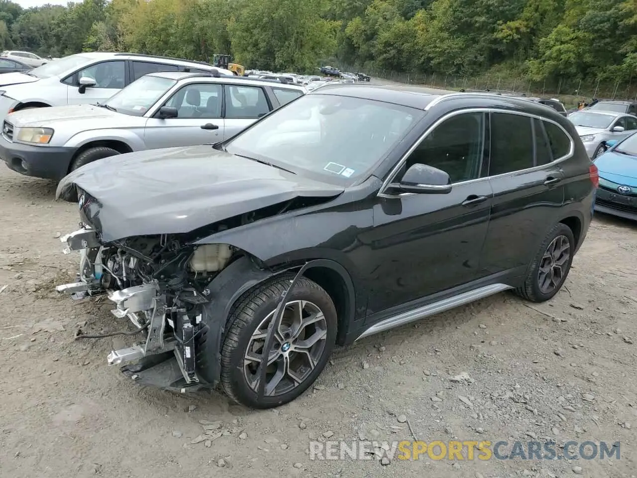 1 Photograph of a damaged car WBXJG9C05N5U60669 BMW X1 2022