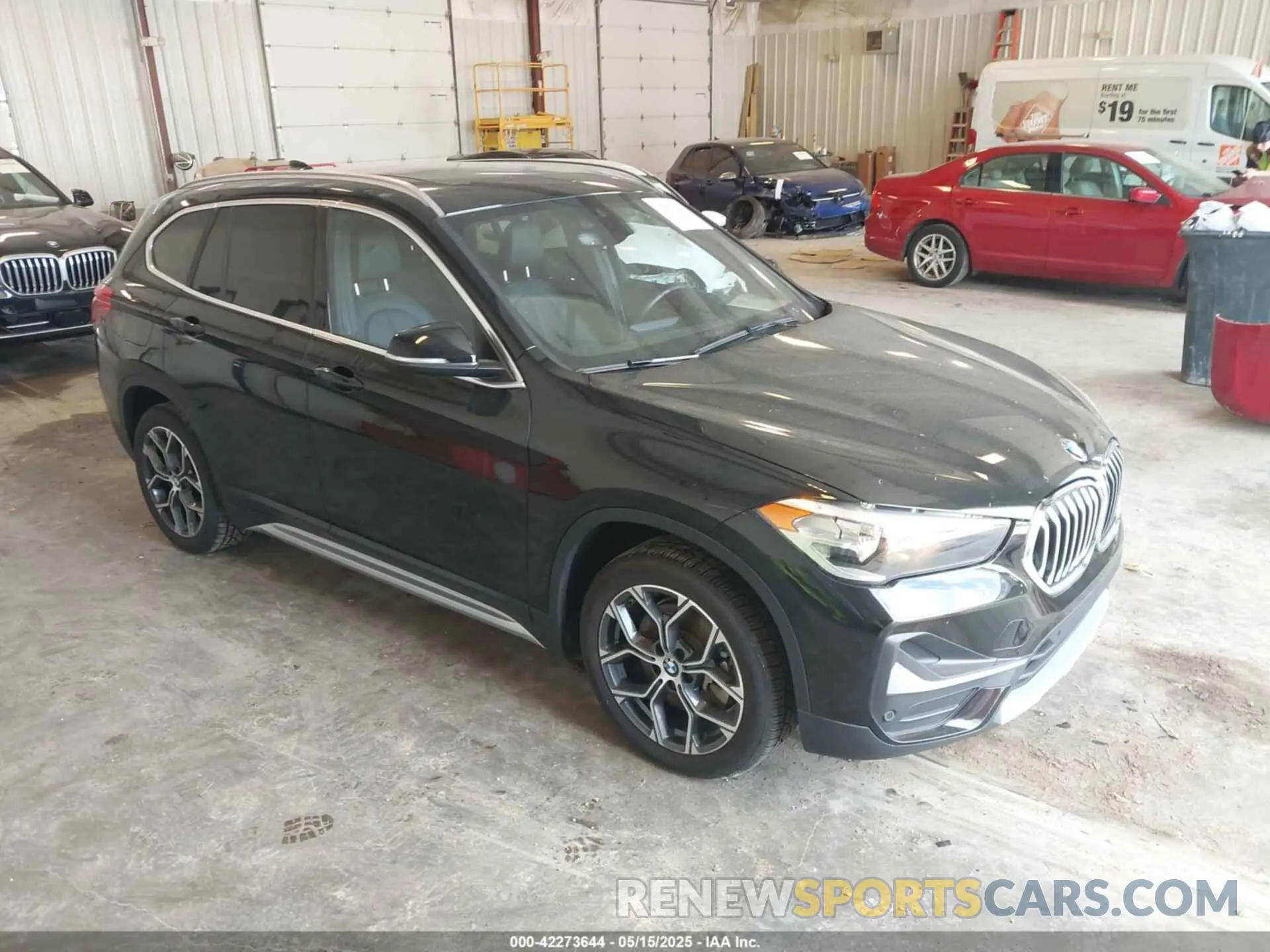 1 Photograph of a damaged car WBXJG9C09N5U69567 BMW X1 2022