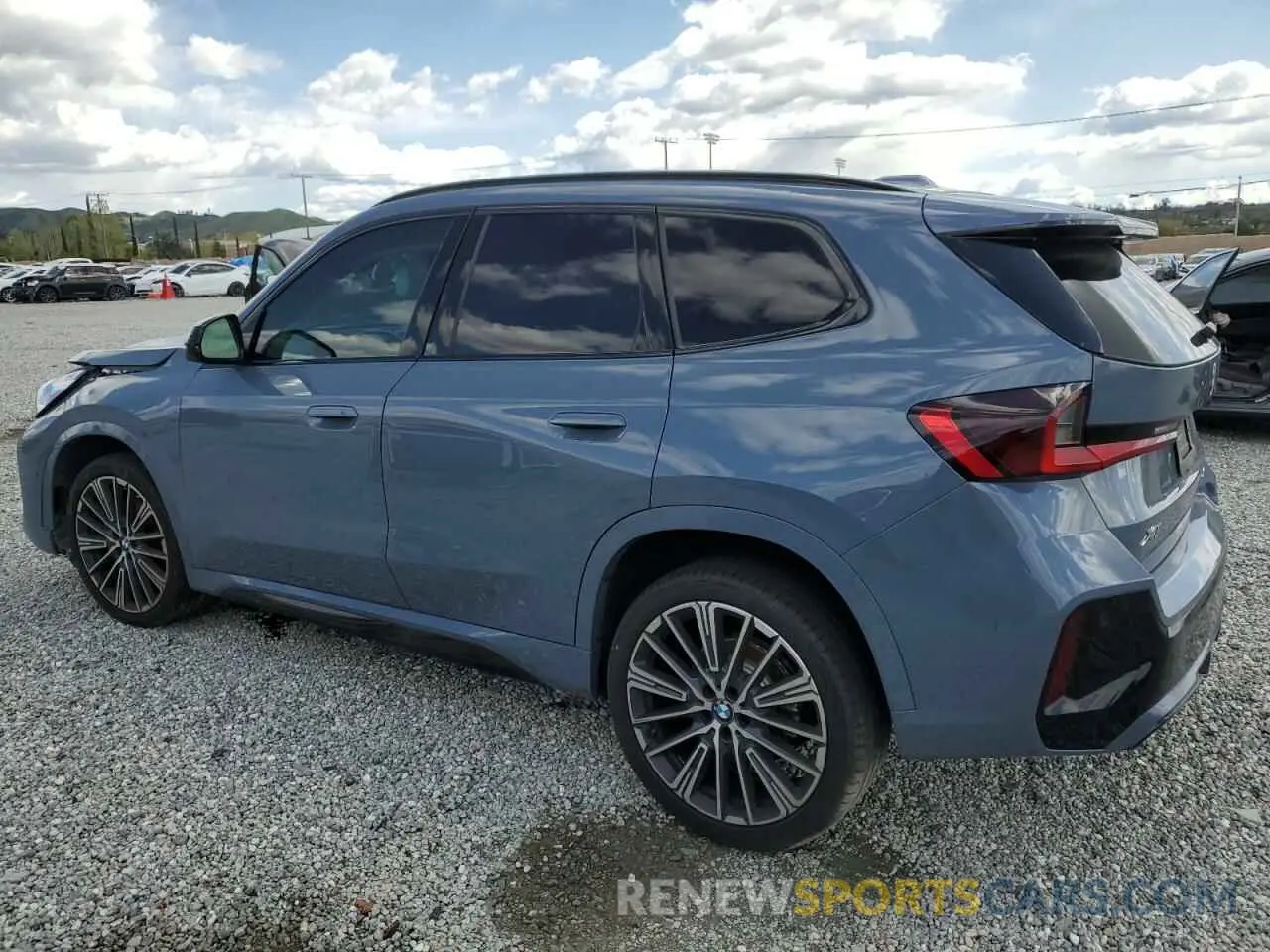 2 Photograph of a damaged car WBX73EF00P5W09504 BMW X1 2023