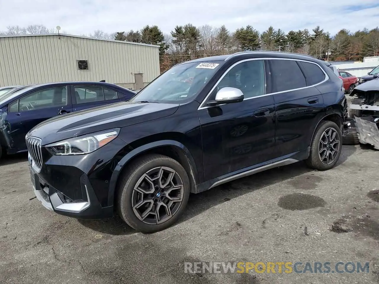 1 Photograph of a damaged car WBX73EF01P5Y13292 BMW X1 2023
