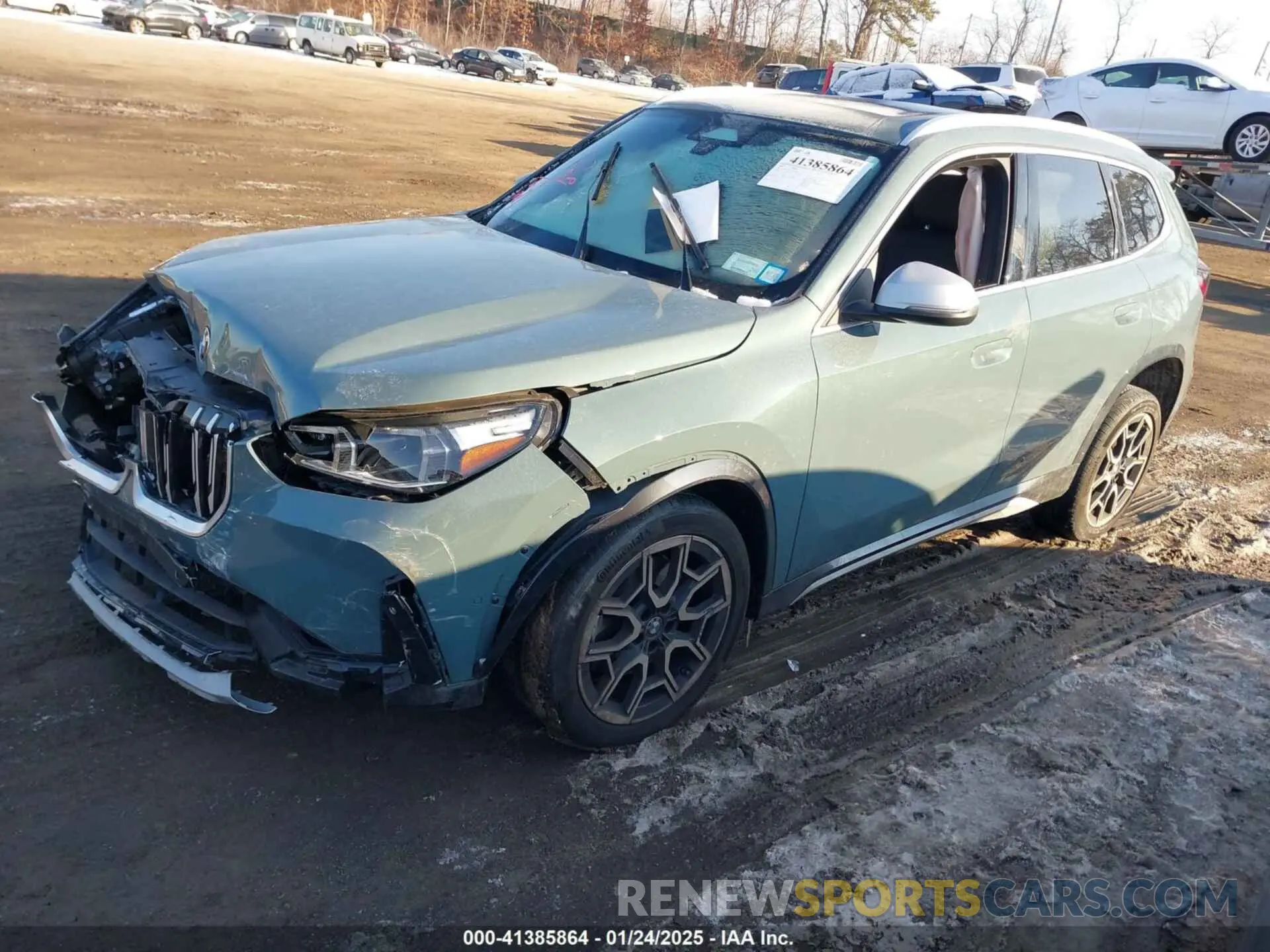 2 Фотография поврежденного автомобиля WBX73EF02P5X22404 BMW X1 2023