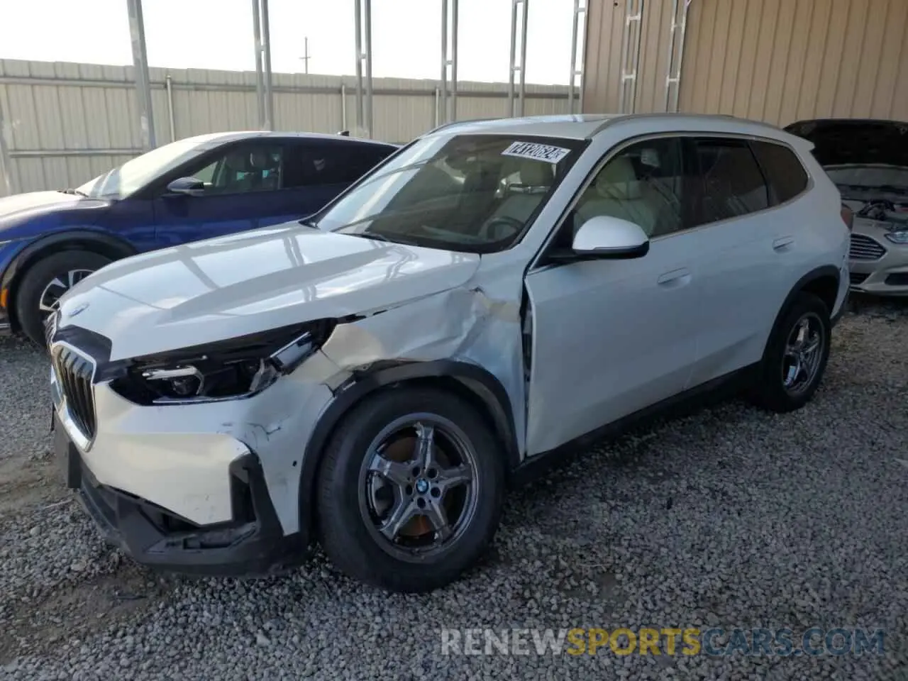 1 Photograph of a damaged car WBX73EF03P5X44198 BMW X1 2023