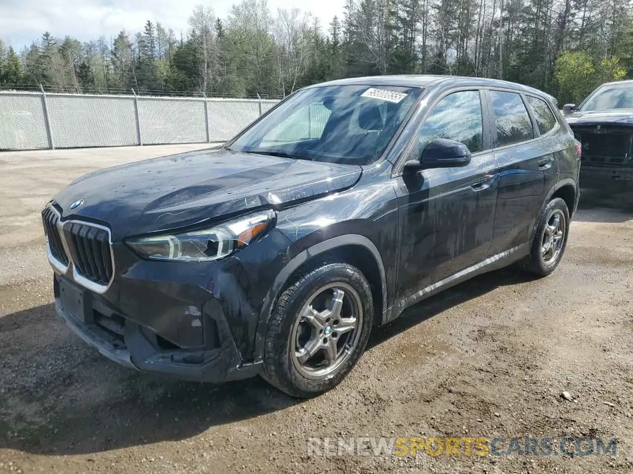 1 Photograph of a damaged car WBX73EF04P5W99465 BMW X1 2023