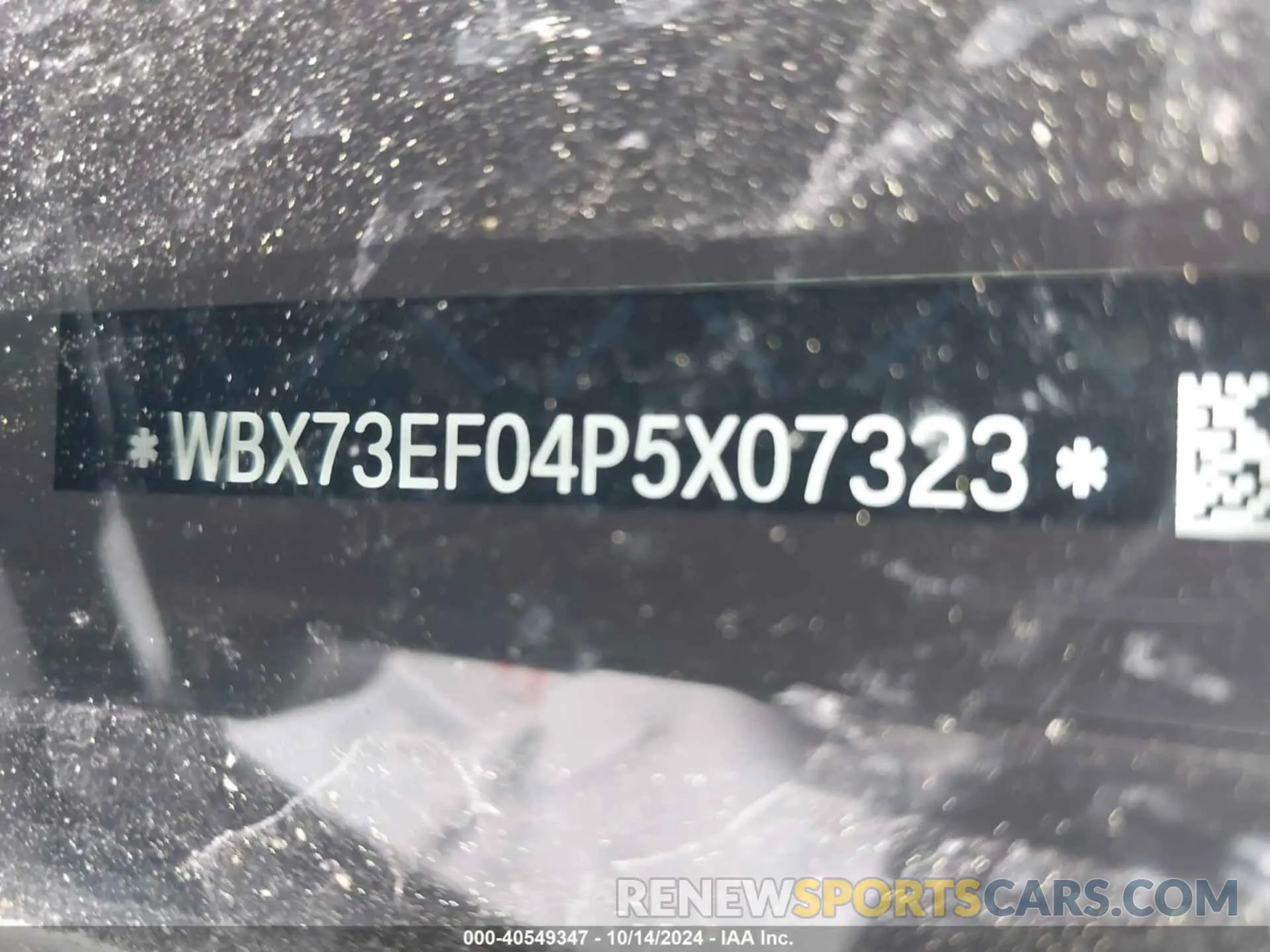 19 Photograph of a damaged car WBX73EF04P5X07323 BMW X1 2023