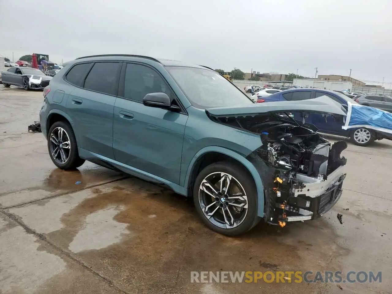 4 Photograph of a damaged car WBX73EF04P5X18192 BMW X1 2023