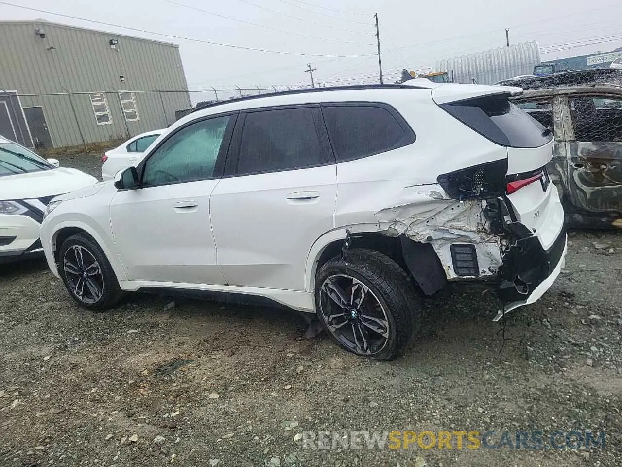 2 Photograph of a damaged car WBX73EF04P5X74178 BMW X1 2023