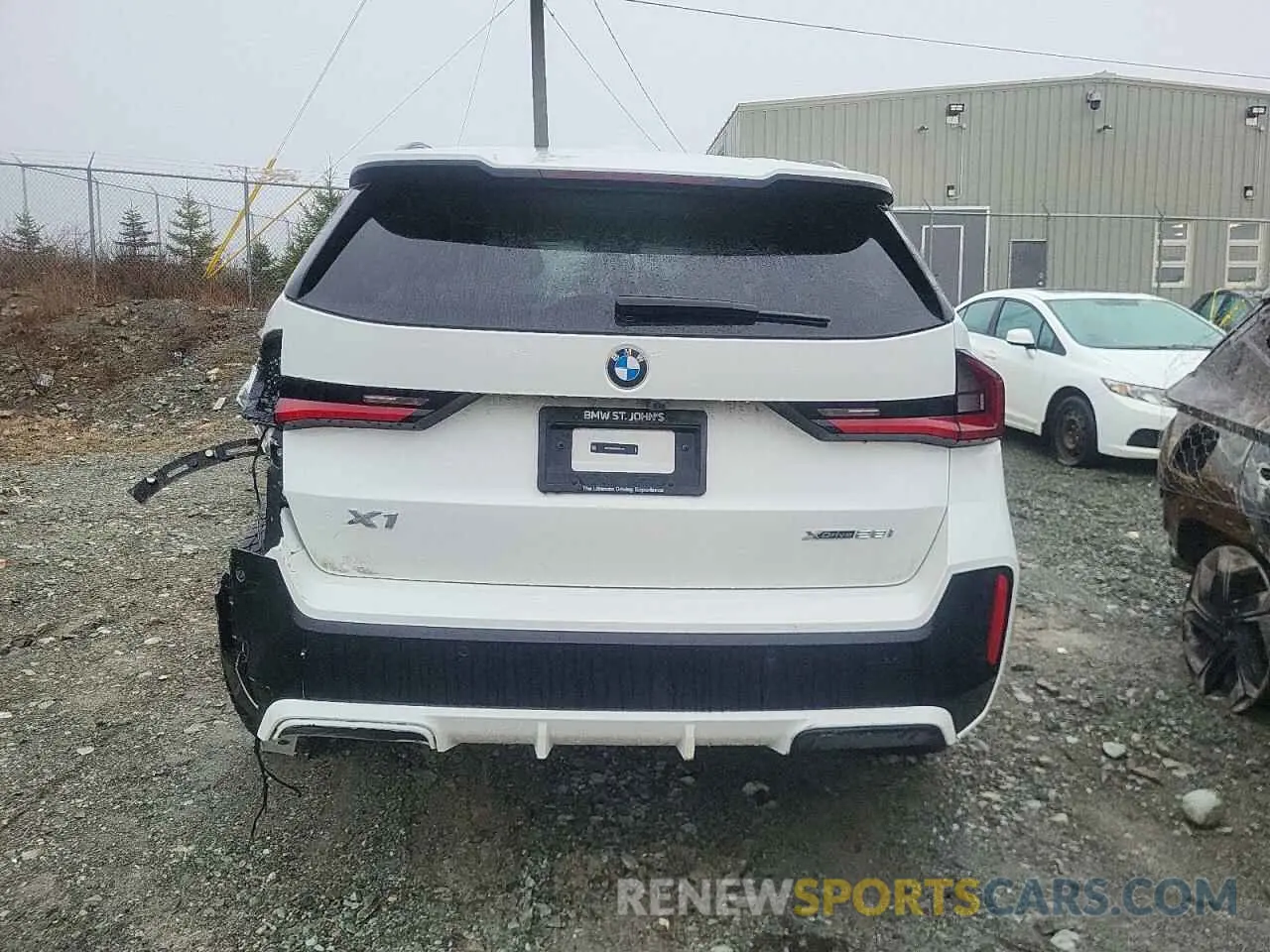 6 Photograph of a damaged car WBX73EF04P5X74178 BMW X1 2023