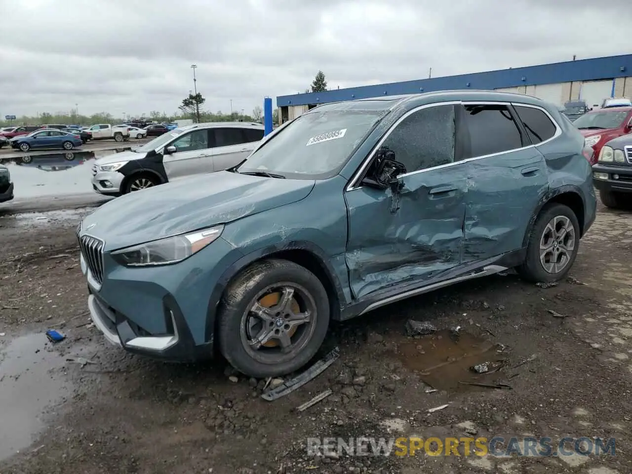 1 Фотография поврежденного автомобиля WBX73EF05P5W52879 BMW X1 2023