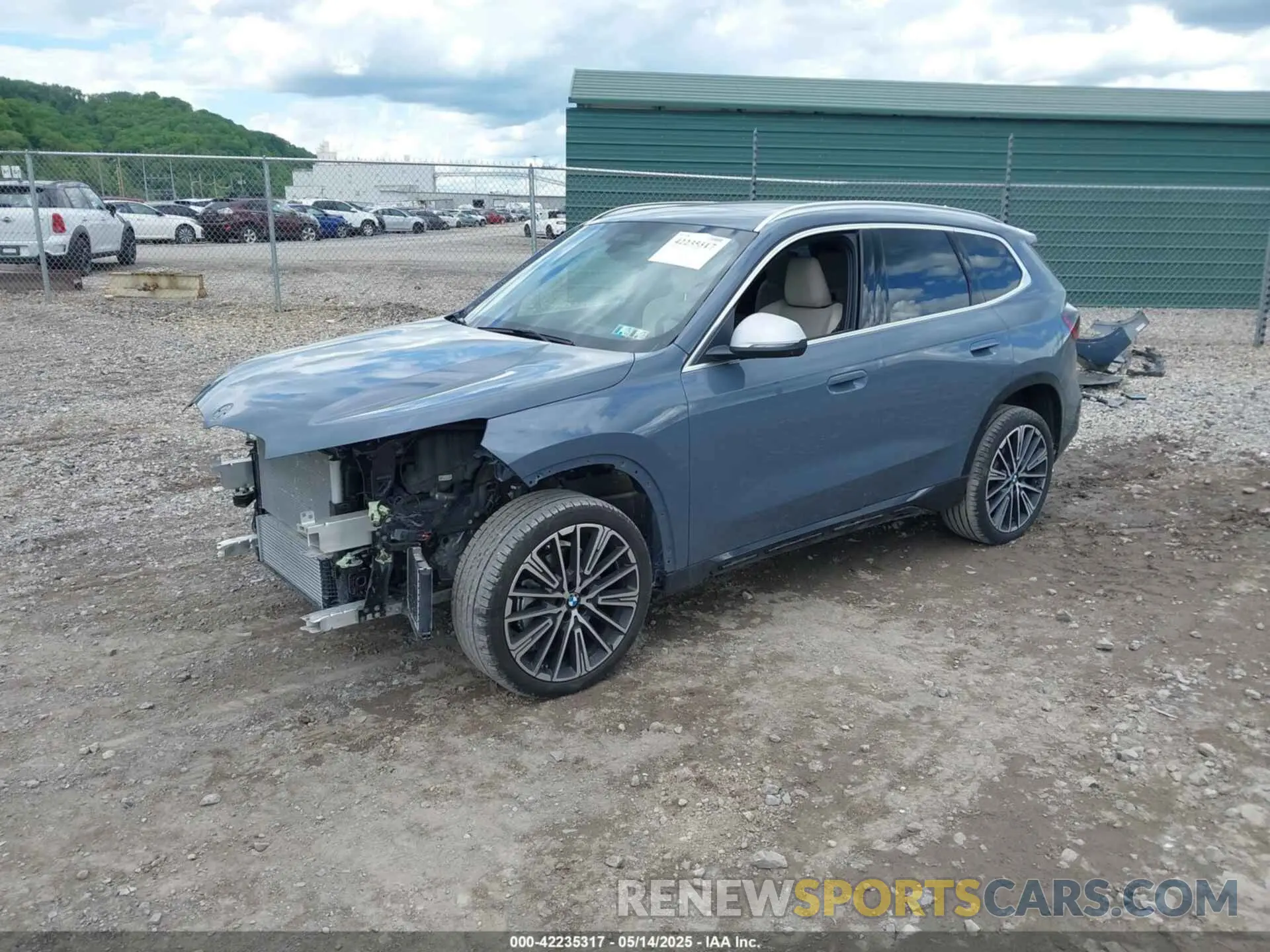 2 Photograph of a damaged car WBX73EF06P5W75006 BMW X1 2023