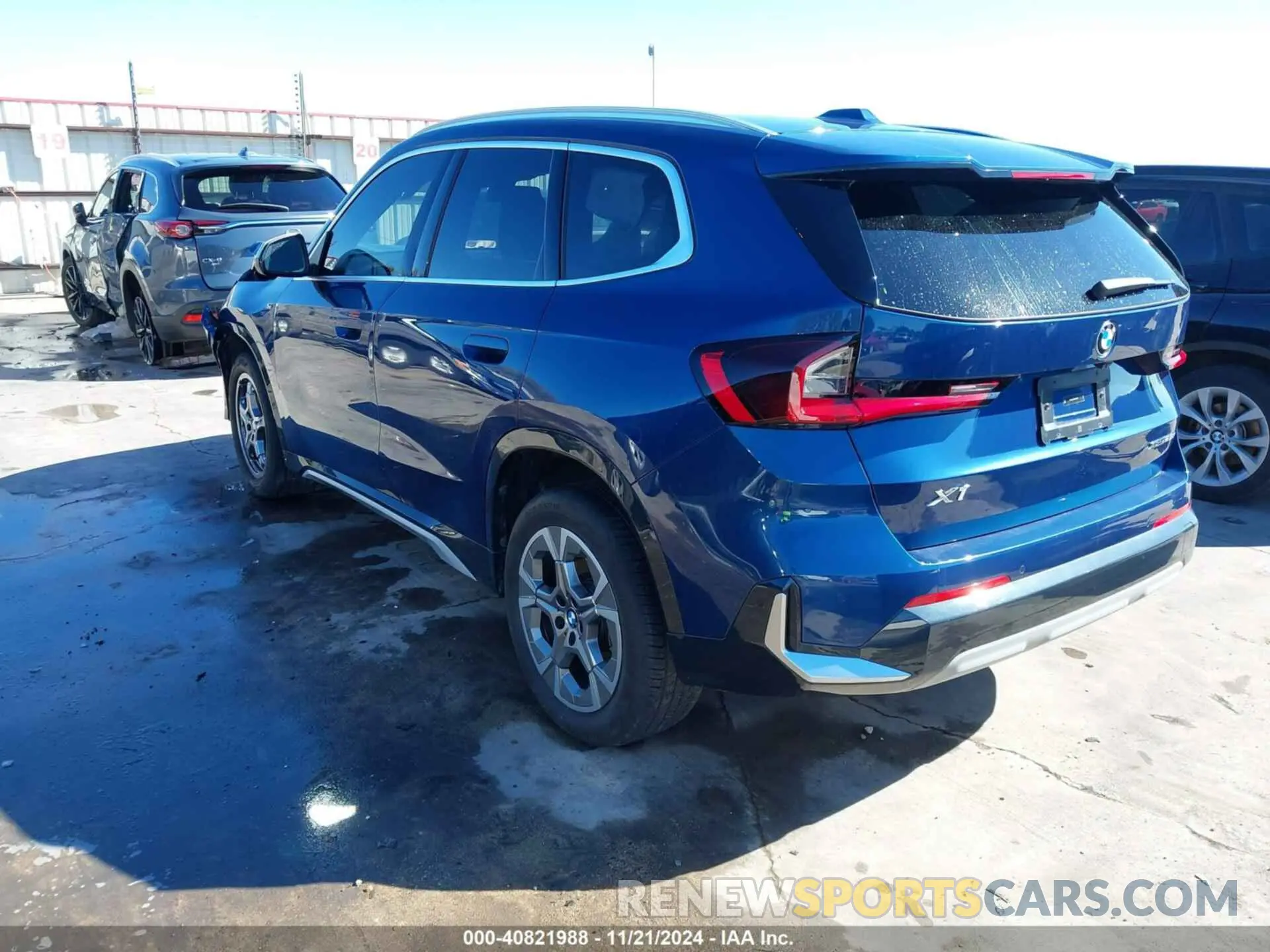 3 Фотография поврежденного автомобиля WBX73EF06P5X21787 BMW X1 2023