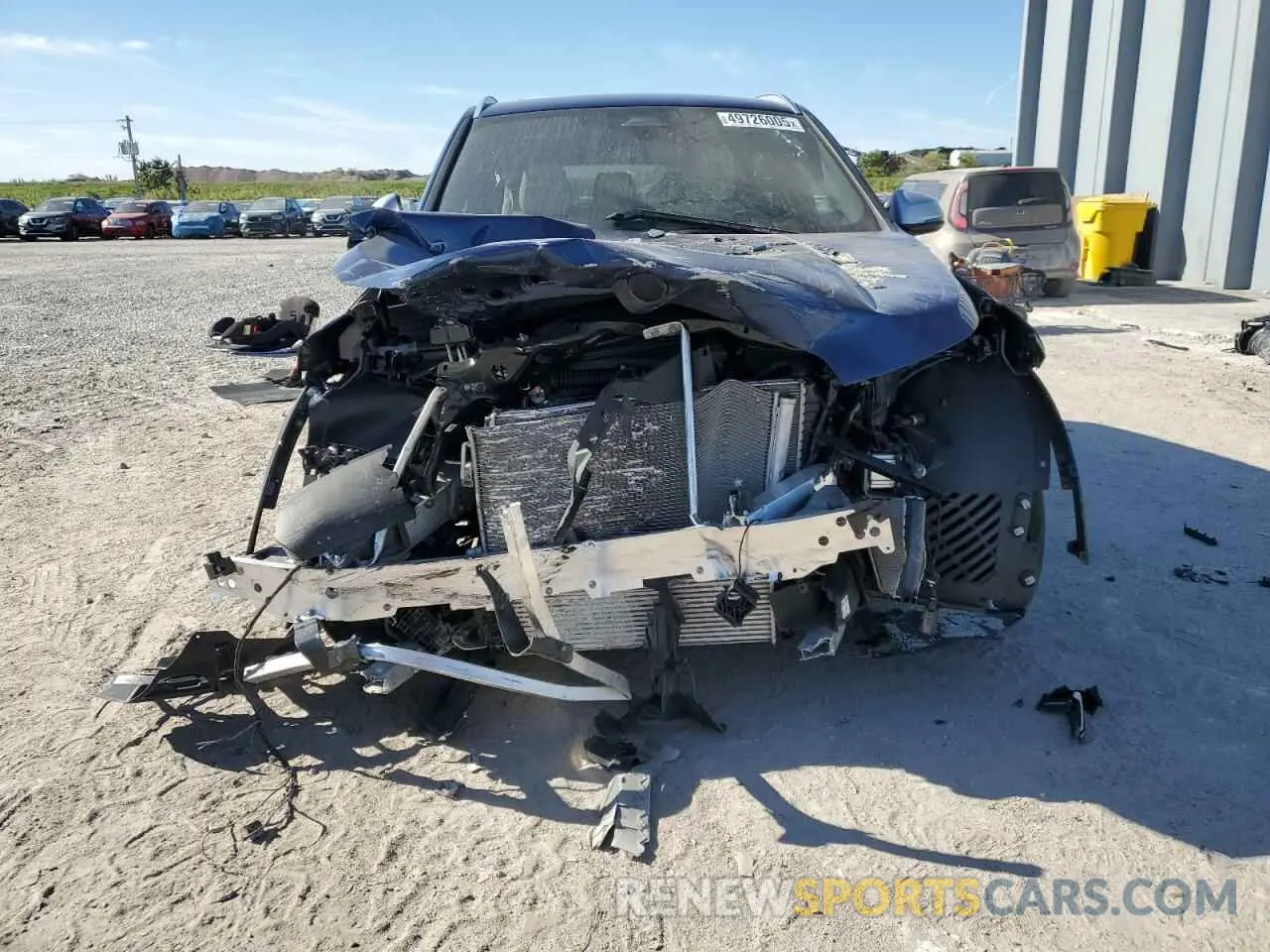 5 Photograph of a damaged car WBX73EF06P5X43840 BMW X1 2023