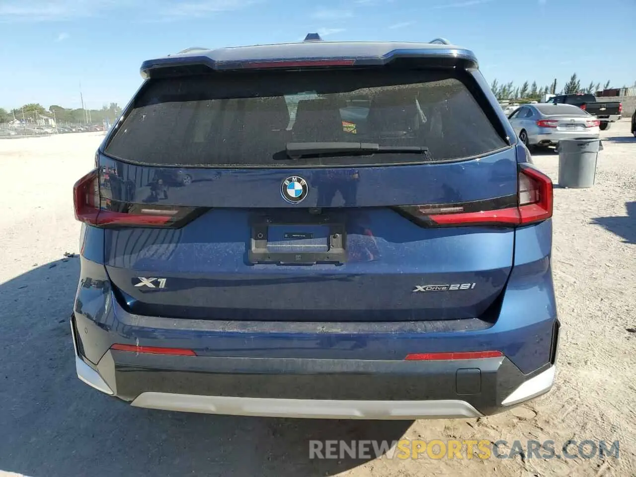 6 Photograph of a damaged car WBX73EF06P5X43840 BMW X1 2023