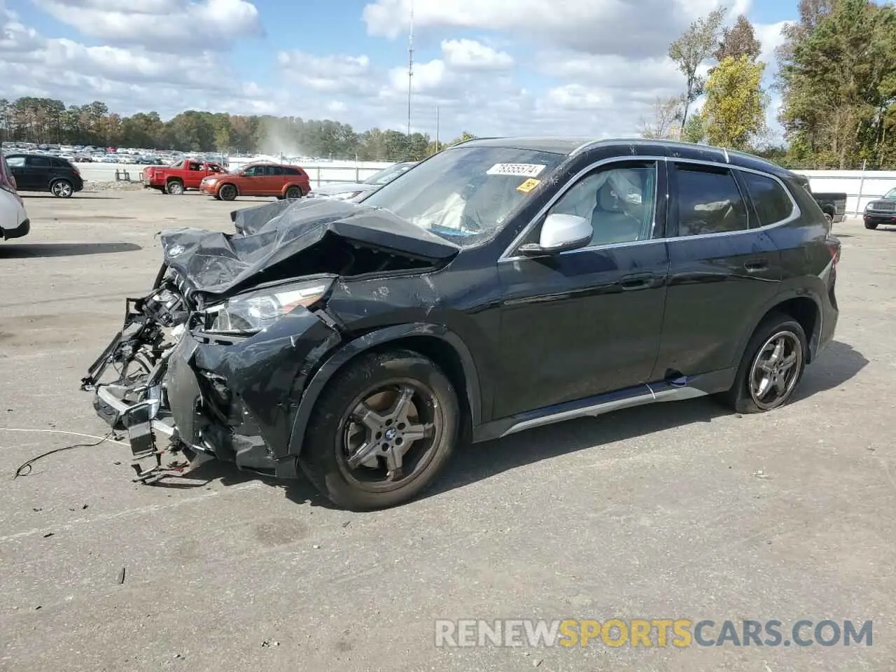 1 Photograph of a damaged car WBX73EF06P5X46950 BMW X1 2023