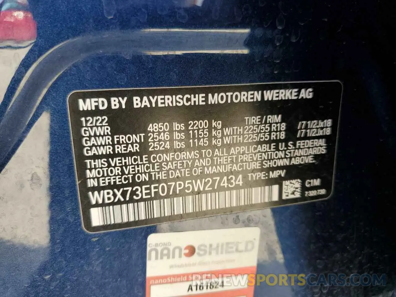 15 Фотография поврежденного автомобиля WBX73EF07P5W27434 BMW X1 2023