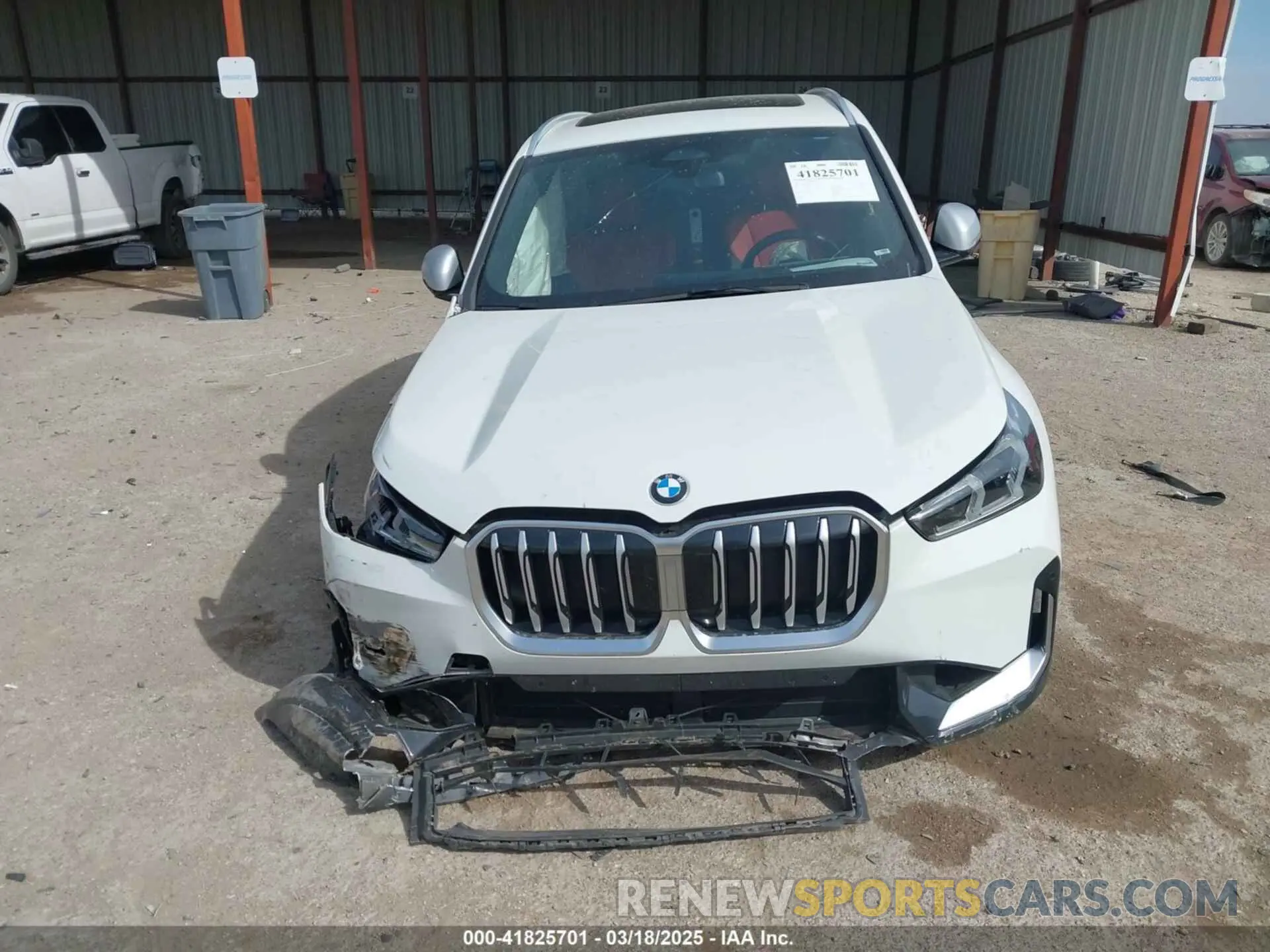 12 Photograph of a damaged car WBX73EF07P5W32455 BMW X1 2023
