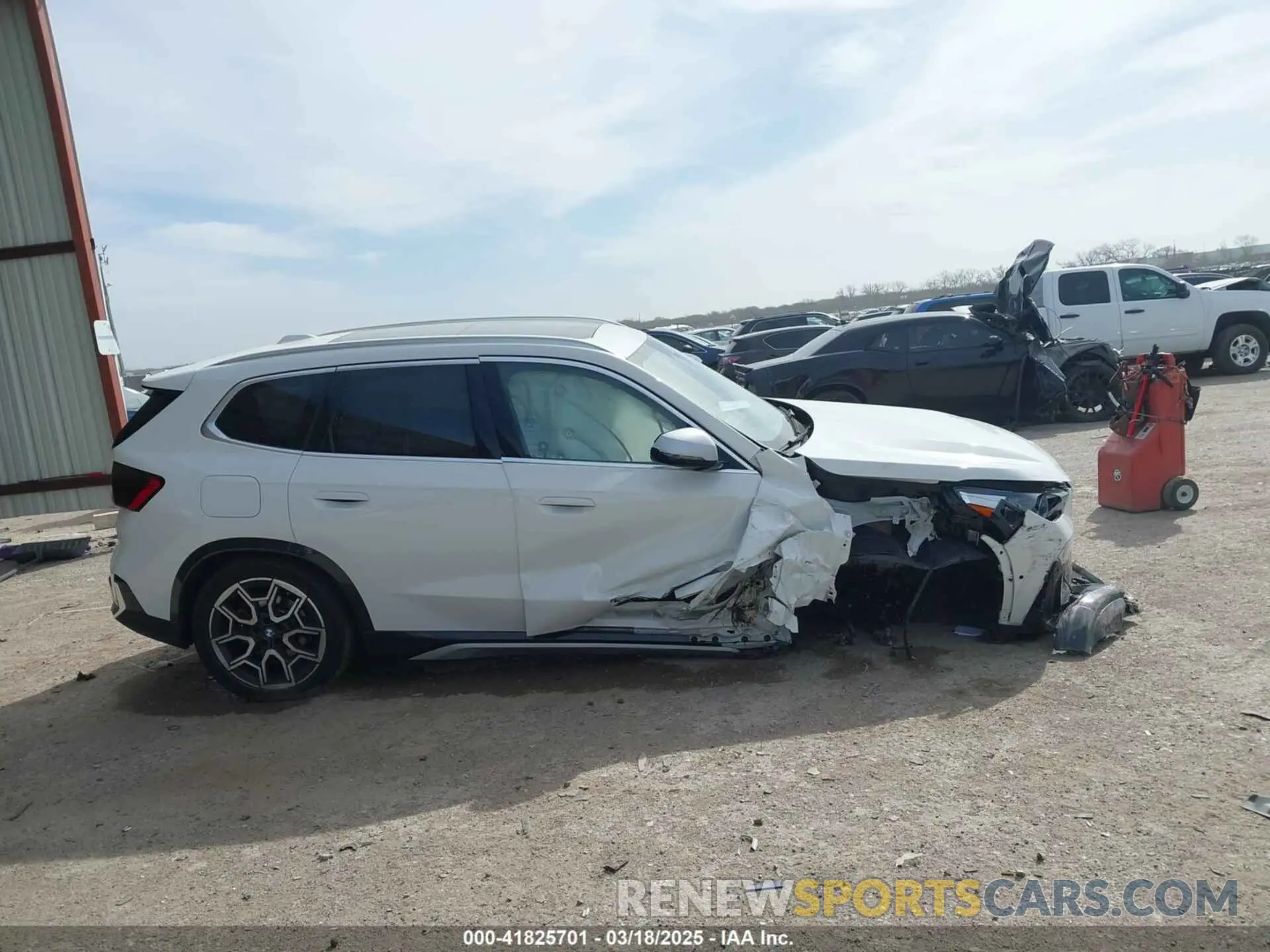 13 Photograph of a damaged car WBX73EF07P5W32455 BMW X1 2023