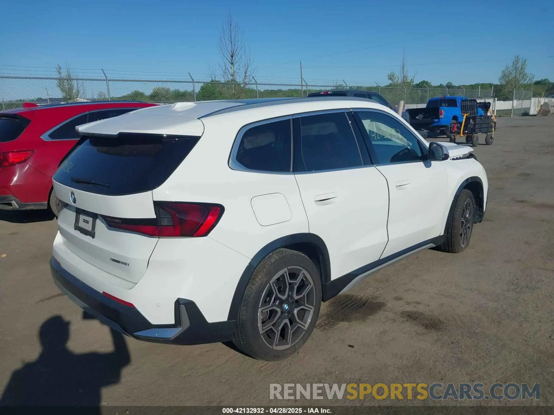 4 Photograph of a damaged car WBX73EF07P5X50697 BMW X1 2023