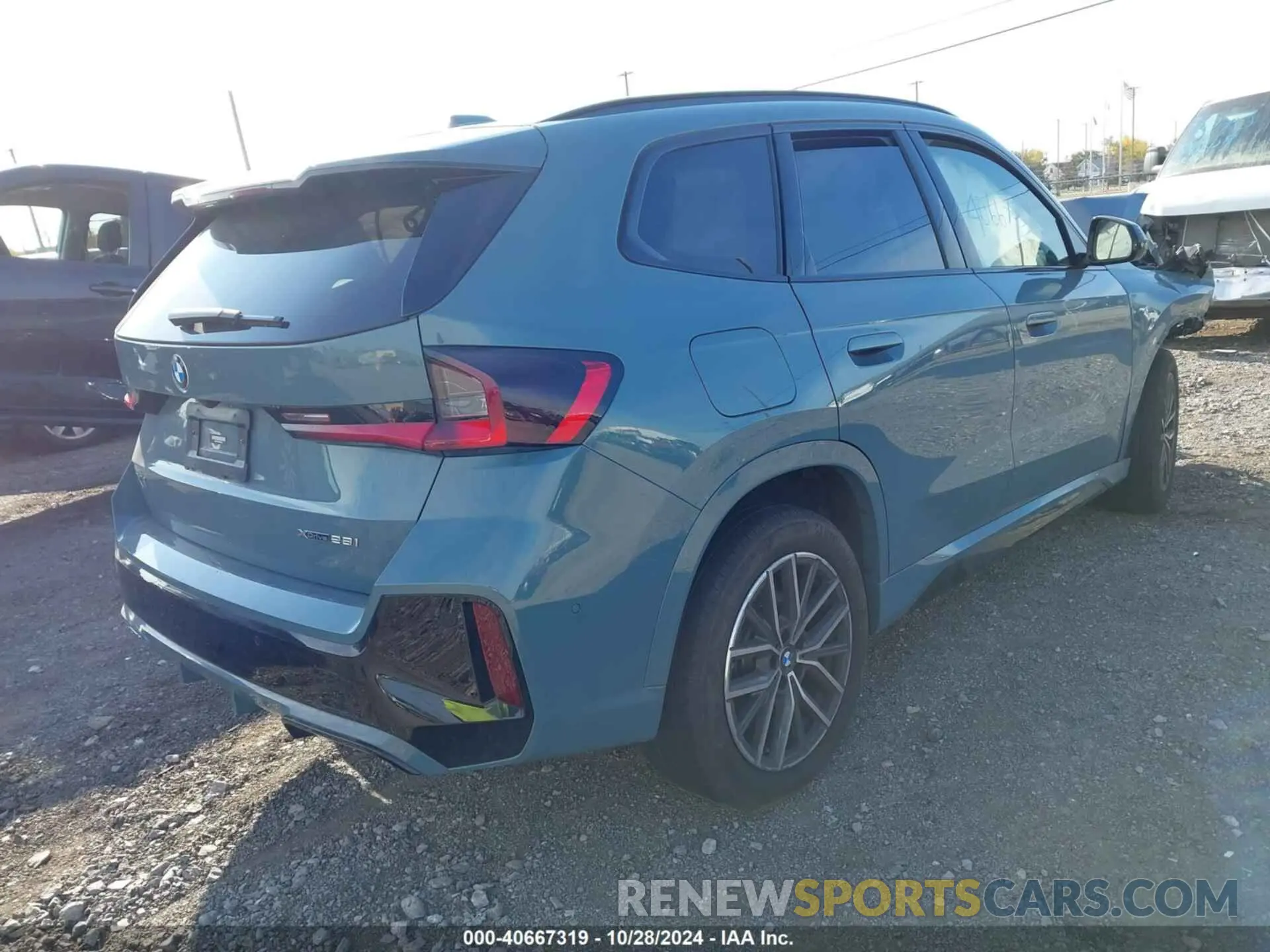 4 Photograph of a damaged car WBX73EF08P5W08620 BMW X1 2023