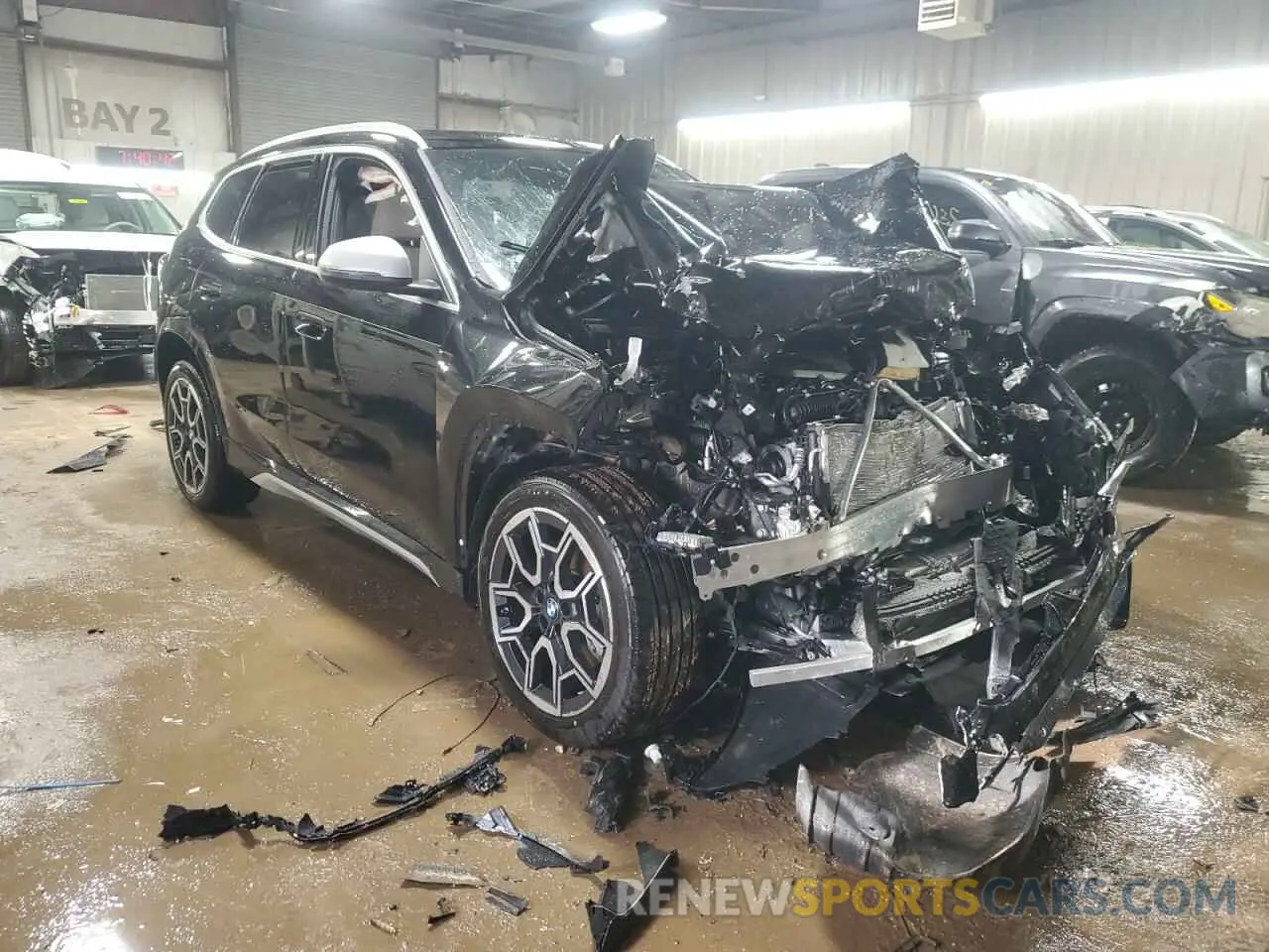 4 Photograph of a damaged car WBX73EF08P5X85250 BMW X1 2023
