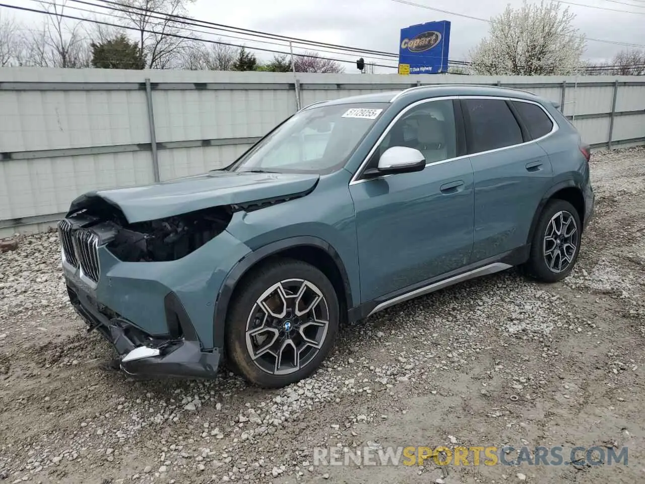 1 Фотография поврежденного автомобиля WBX73EF08P5Y22376 BMW X1 2023
