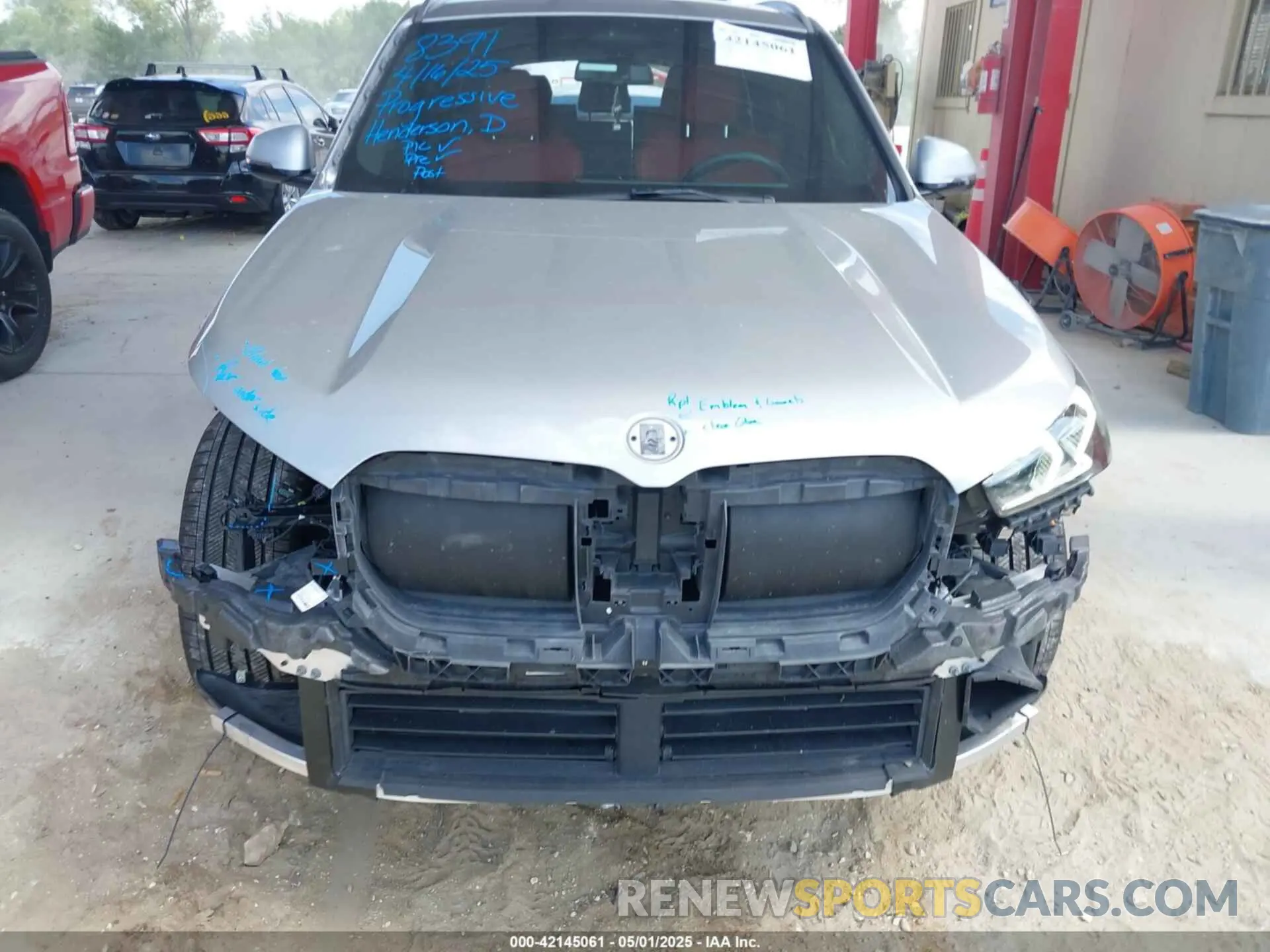 6 Фотография поврежденного автомобиля WBX73EF09P5W51069 BMW X1 2023