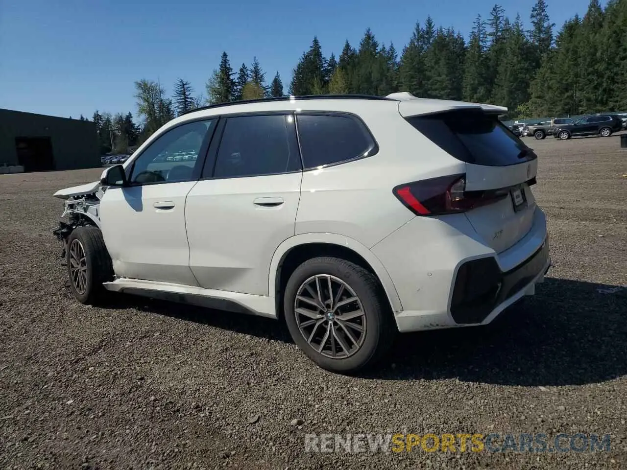 2 Photograph of a damaged car WBX73EF09P5X36168 BMW X1 2023