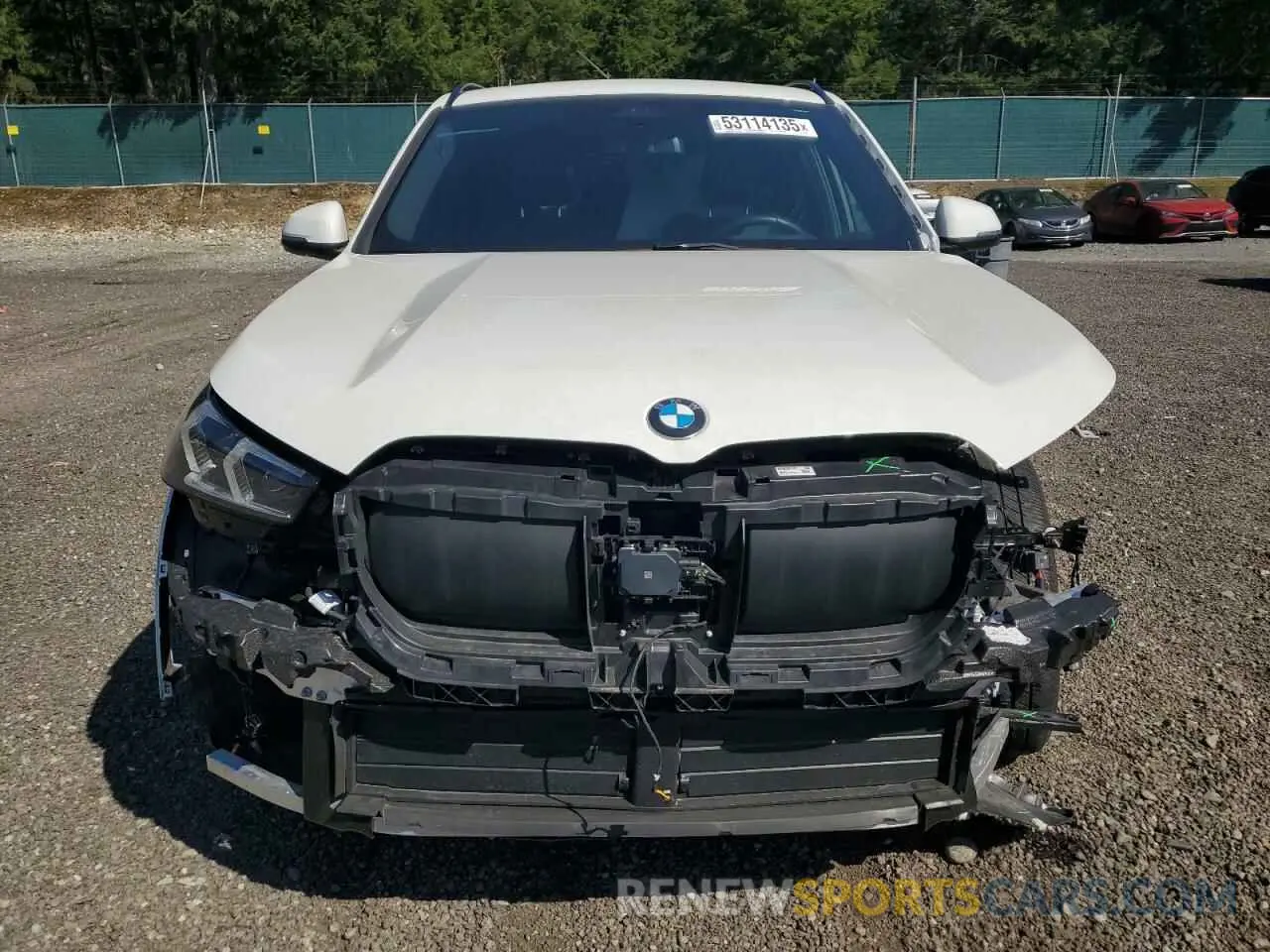 5 Photograph of a damaged car WBX73EF09P5X36168 BMW X1 2023