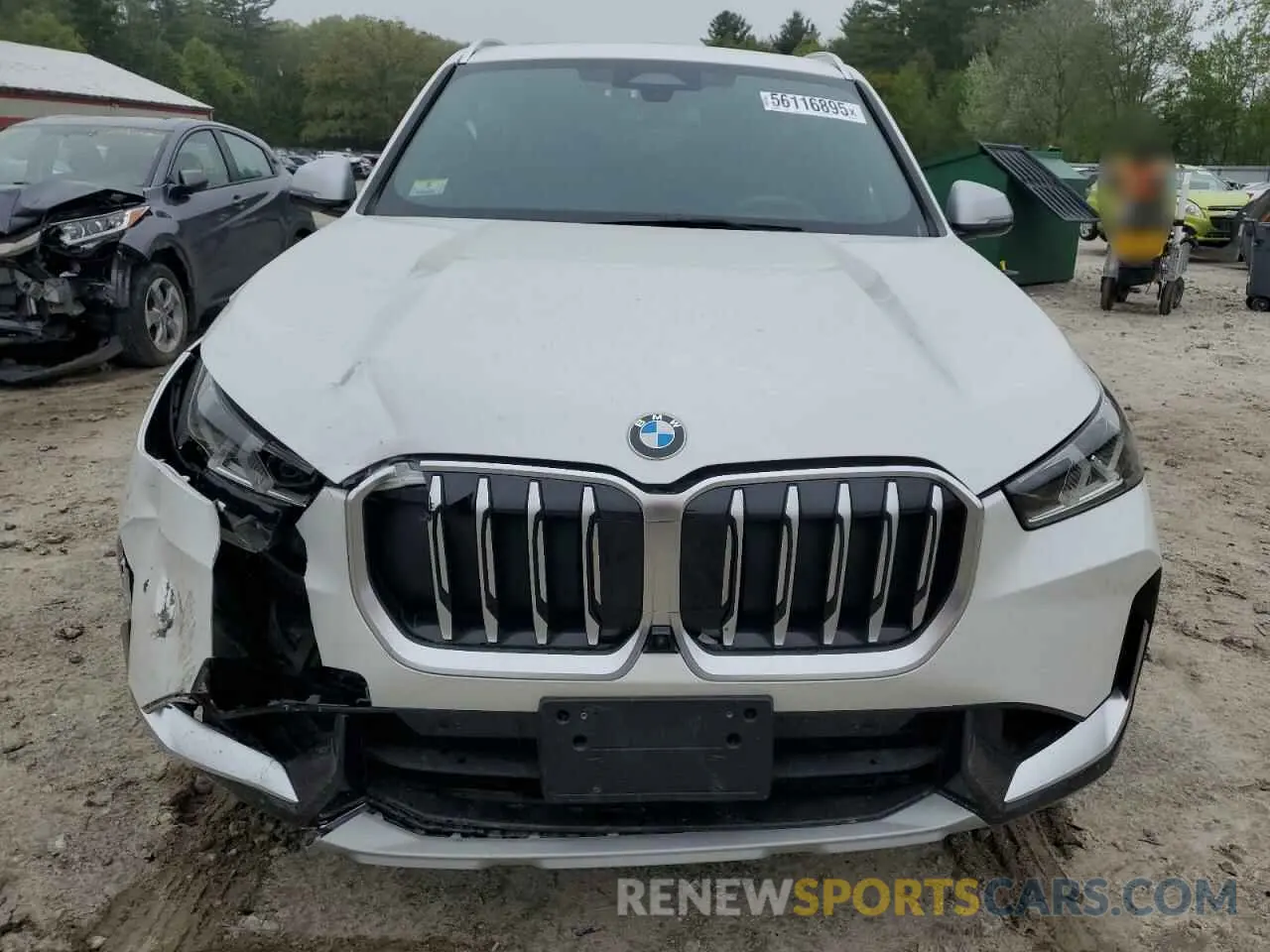 5 Photograph of a damaged car WBX73EF0XP5W51338 BMW X1 2023