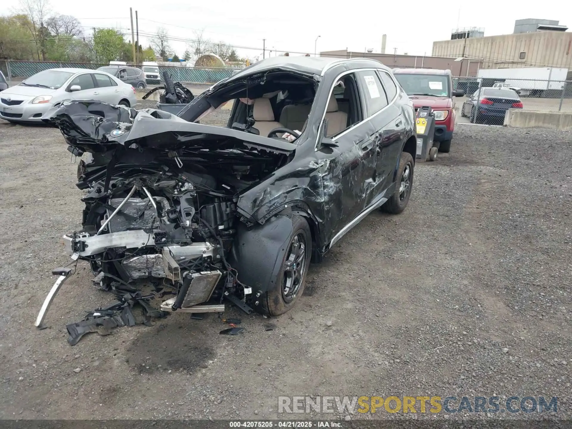 2 Photograph of a damaged car WBX73EF03R5Y38939 BMW X1 2024