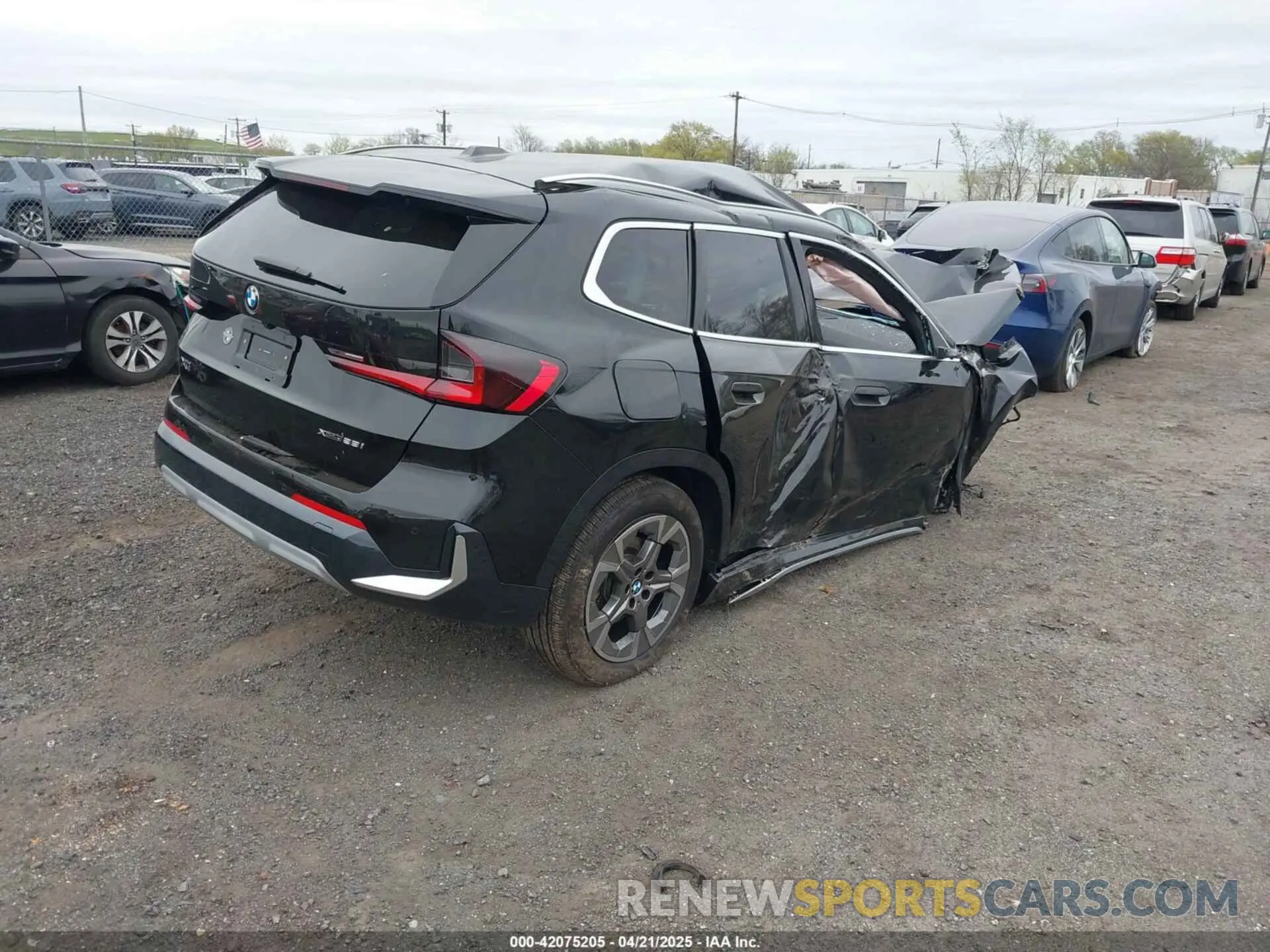 4 Photograph of a damaged car WBX73EF03R5Y38939 BMW X1 2024