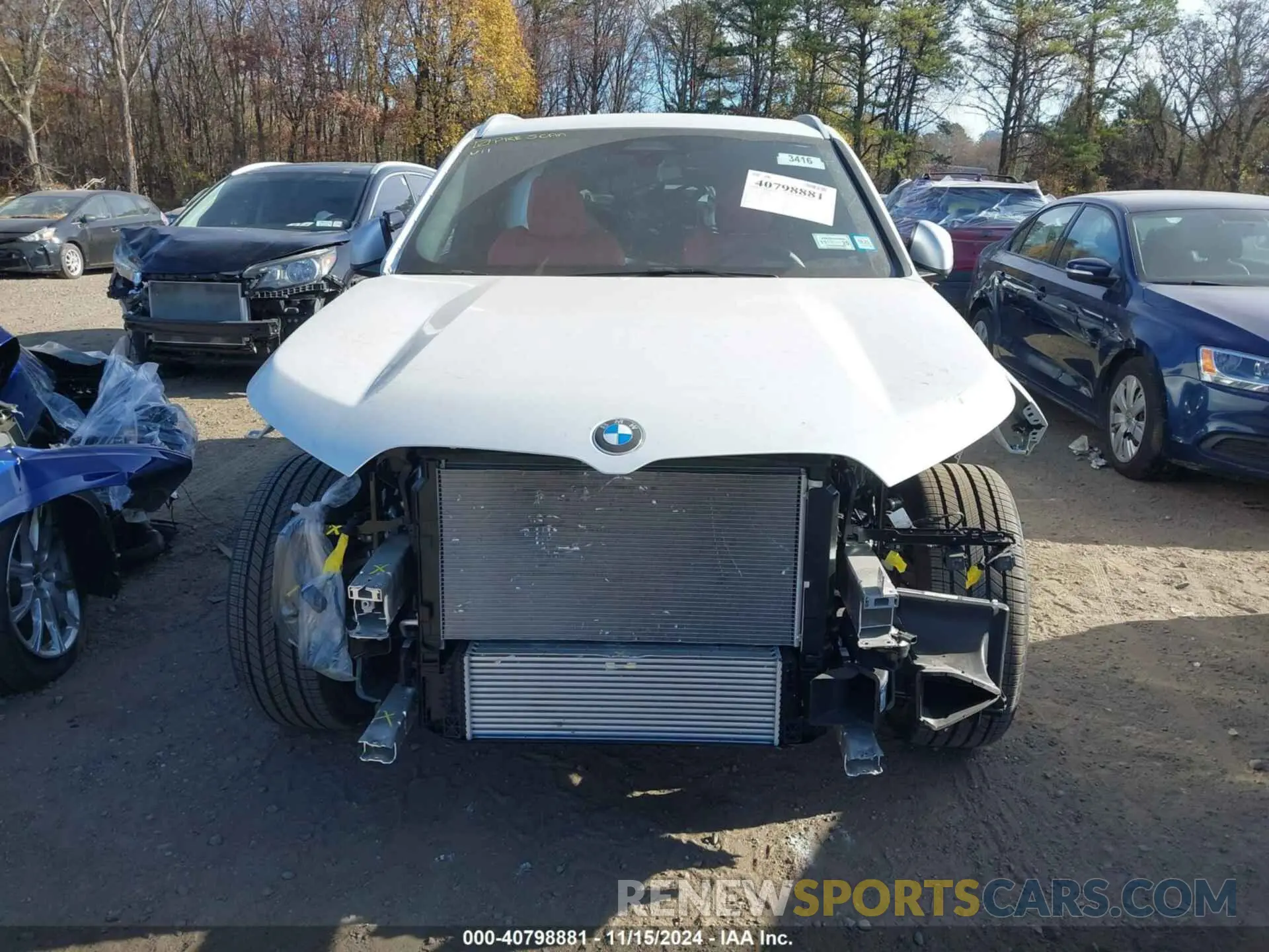 12 Photograph of a damaged car WBX73EF04R5030454 BMW X1 2024