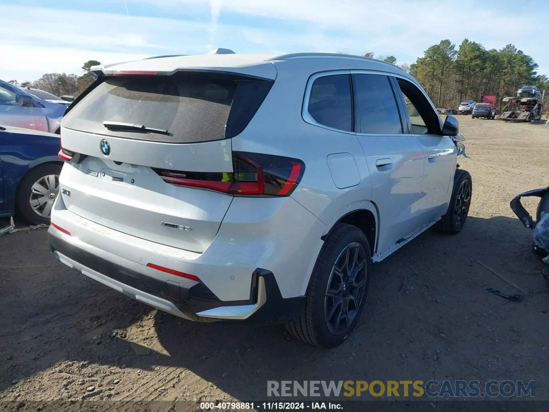 4 Photograph of a damaged car WBX73EF04R5030454 BMW X1 2024