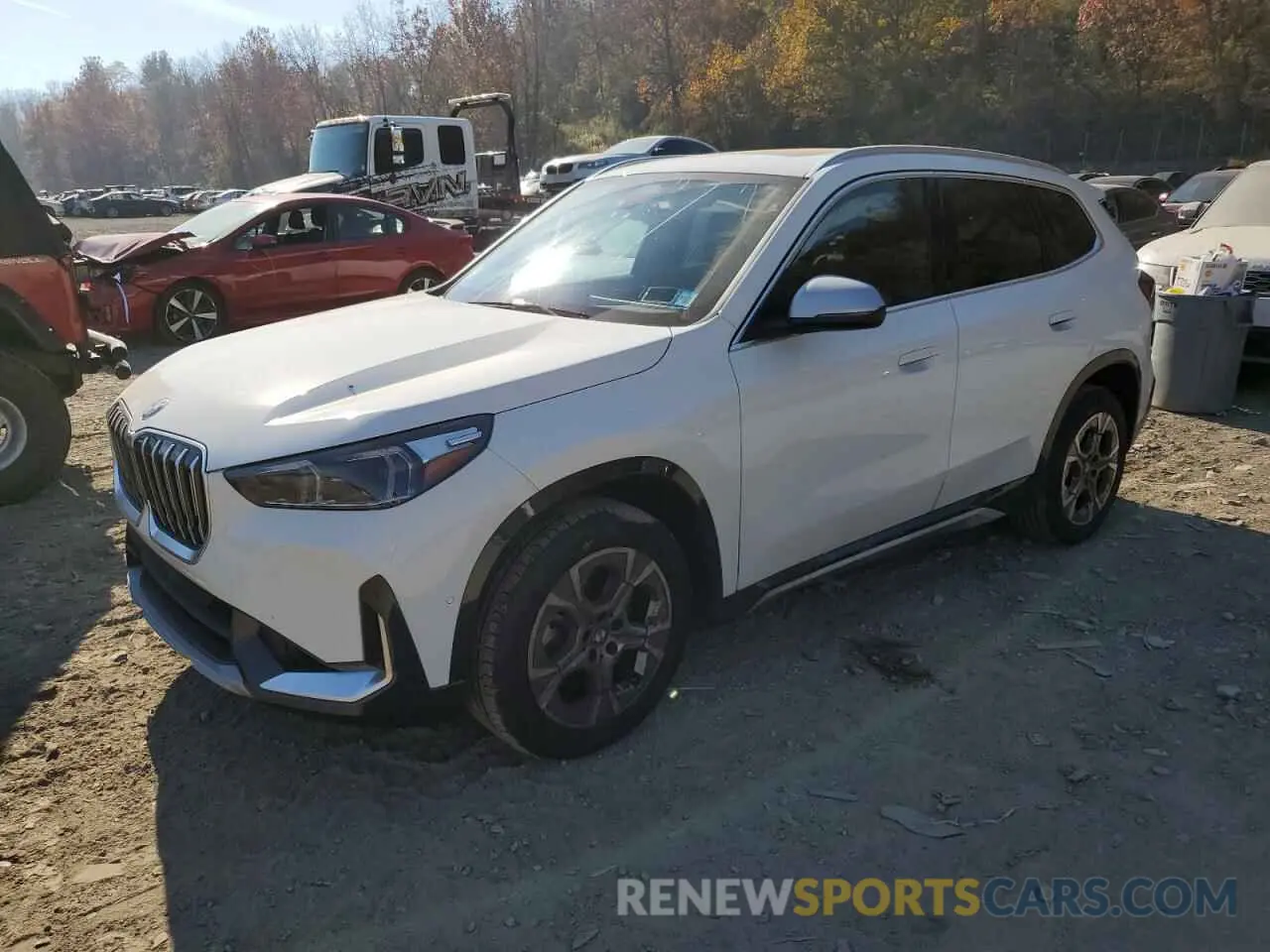1 Photograph of a damaged car WBX73EF04R5Z01207 BMW X1 2024
