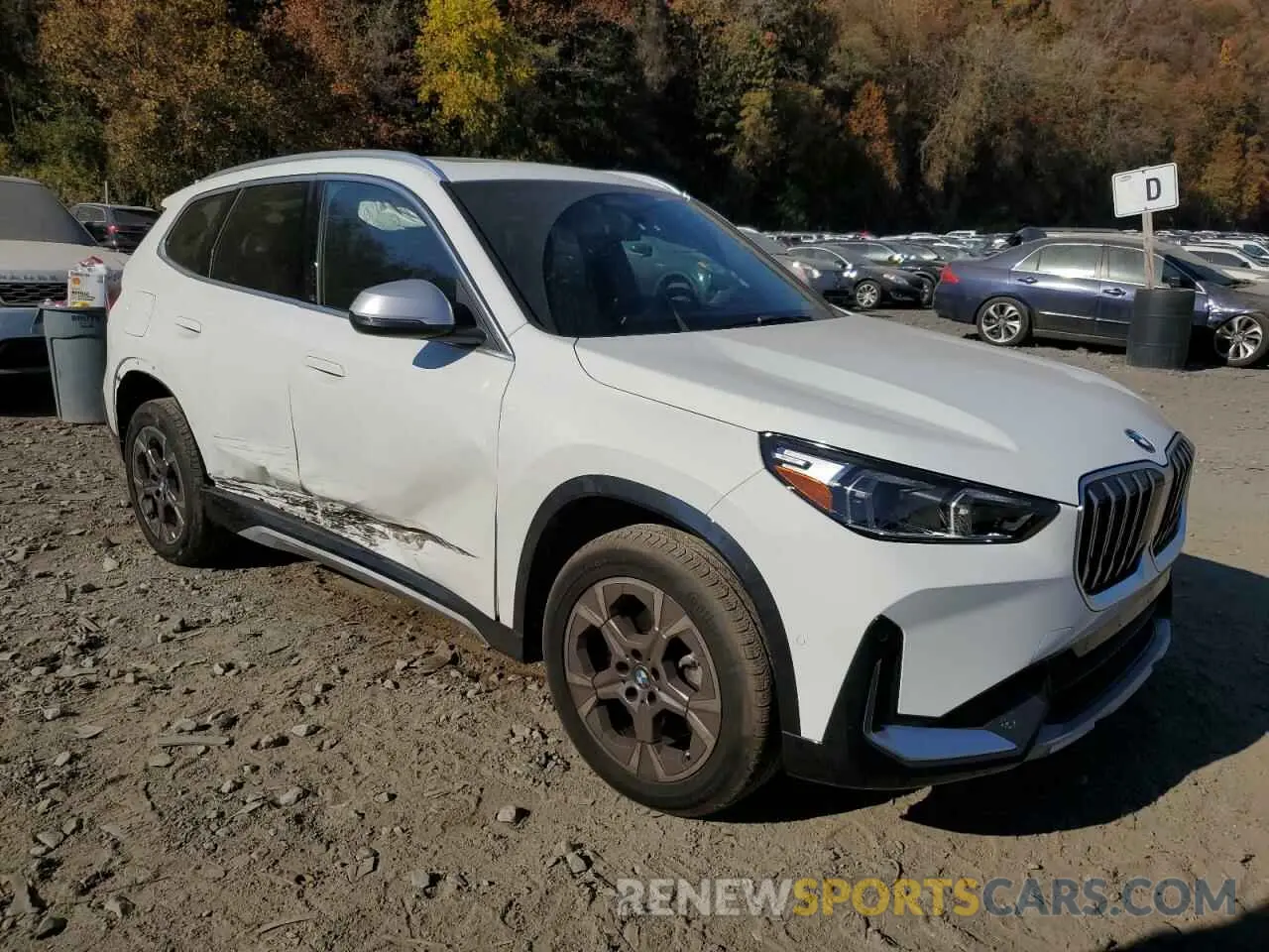 4 Photograph of a damaged car WBX73EF04R5Z01207 BMW X1 2024